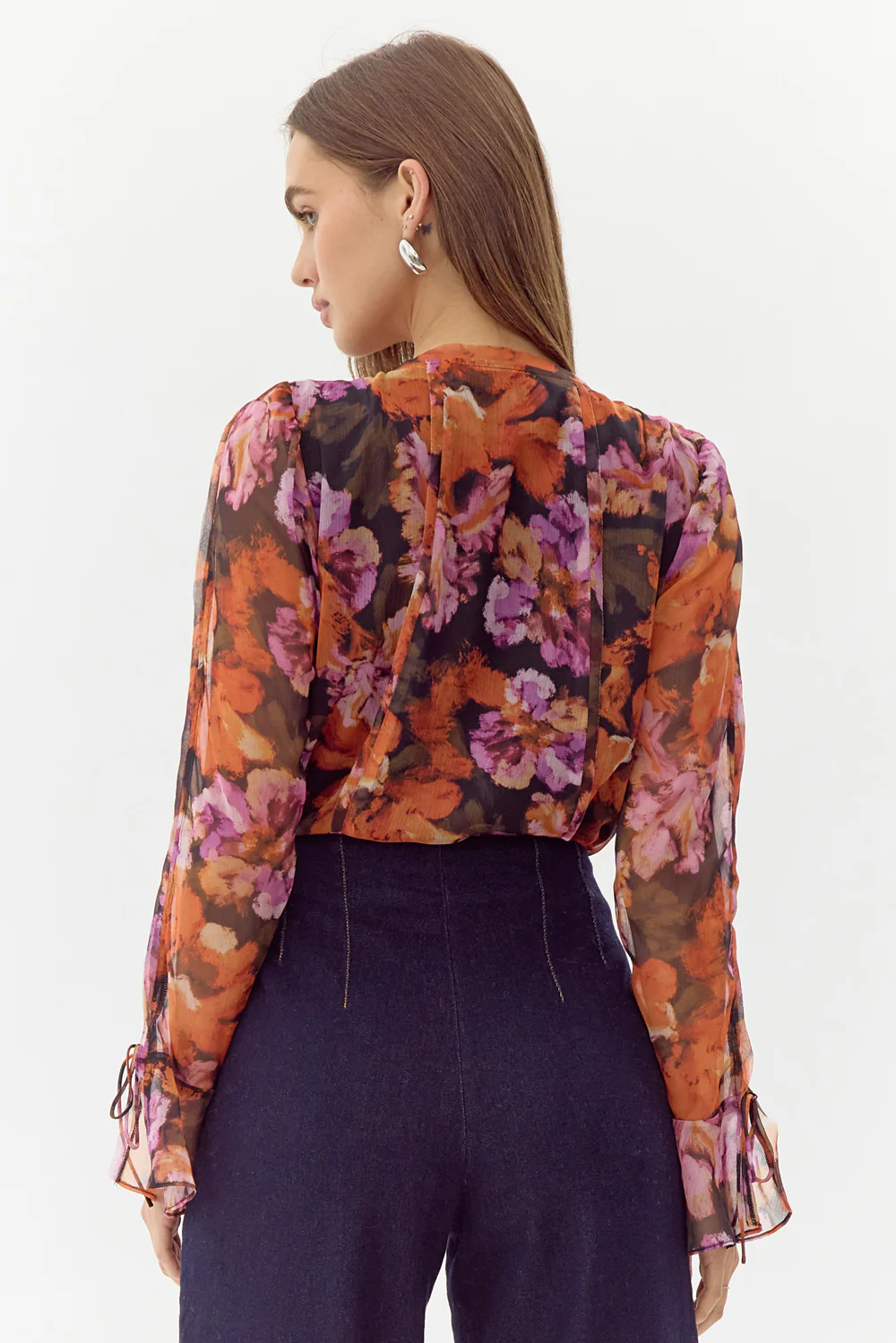 Aliana Chiffon Bodysuit - Image 2