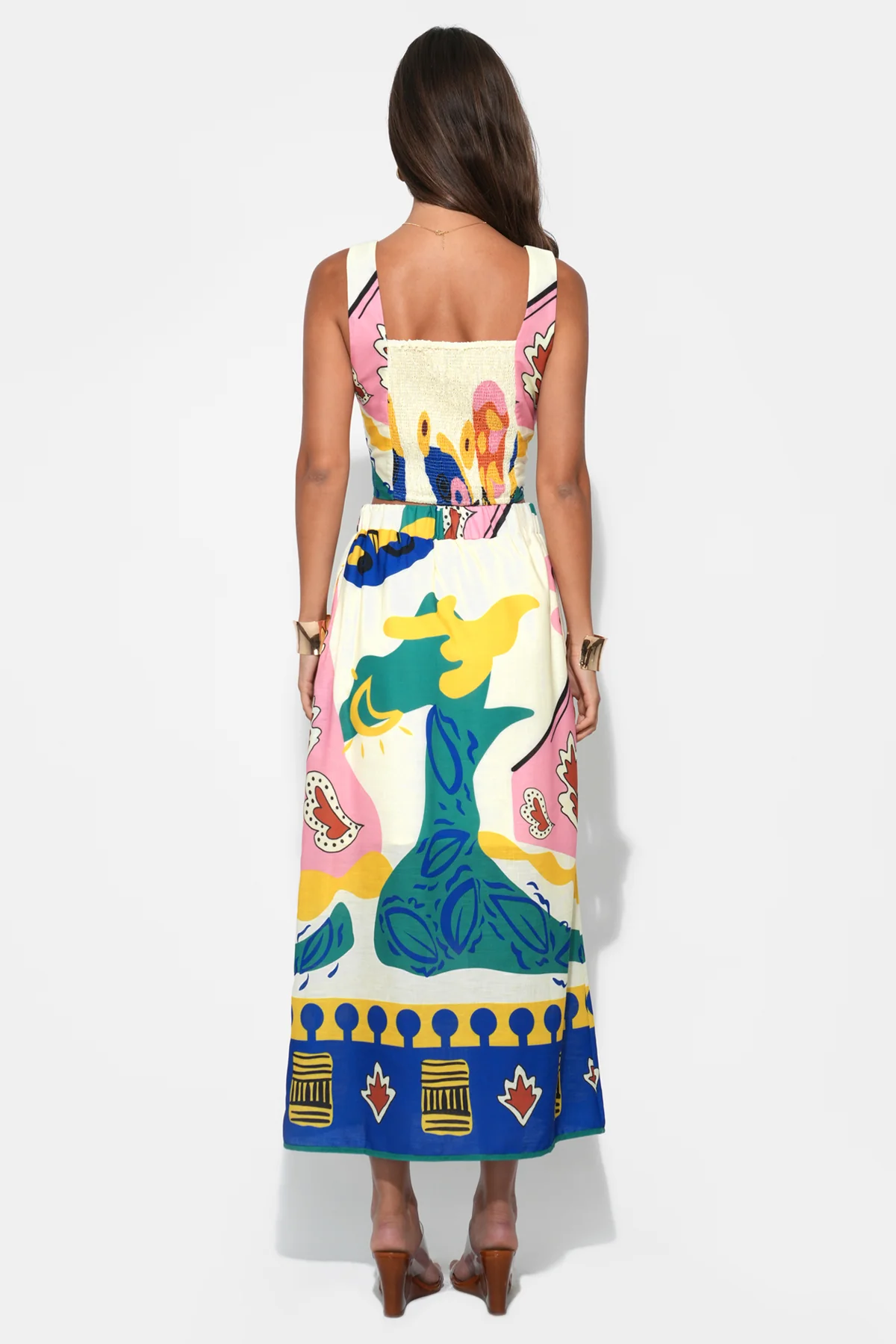 Annie Pull On Printed Skirt - Image 4