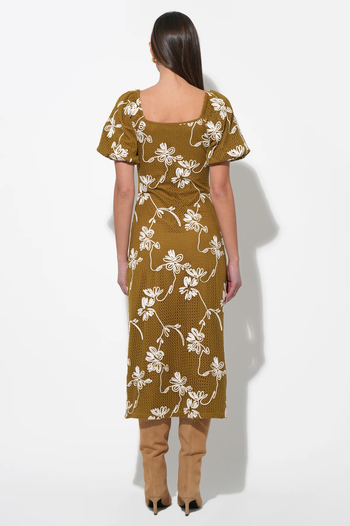 Anora Knit Midi Dress - Image 3