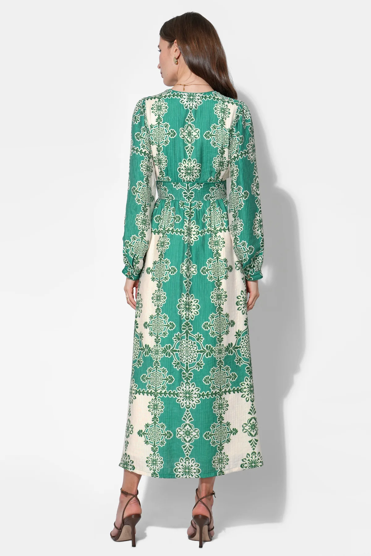 Athena V-Neck Maxi Dress - Image 4