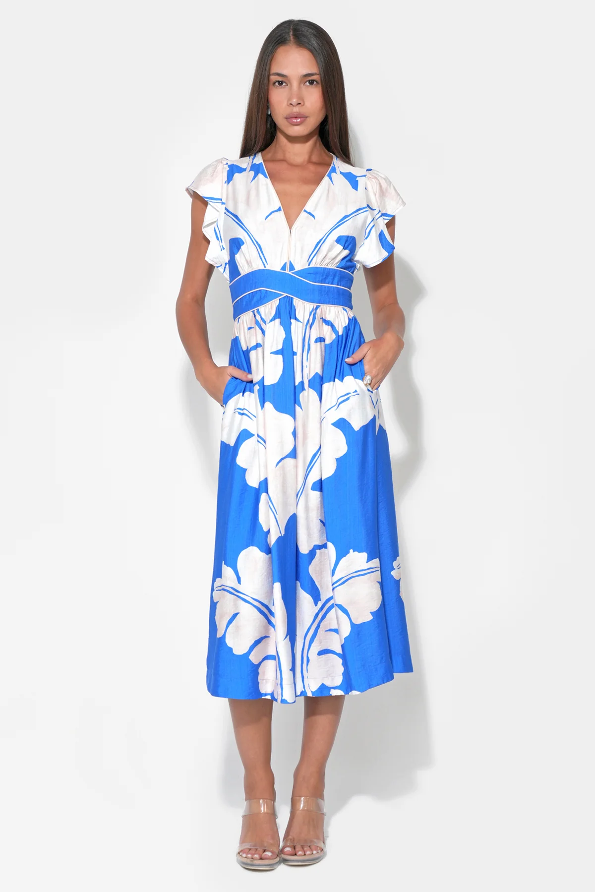 Avery Placement Midi Dress - Image 7