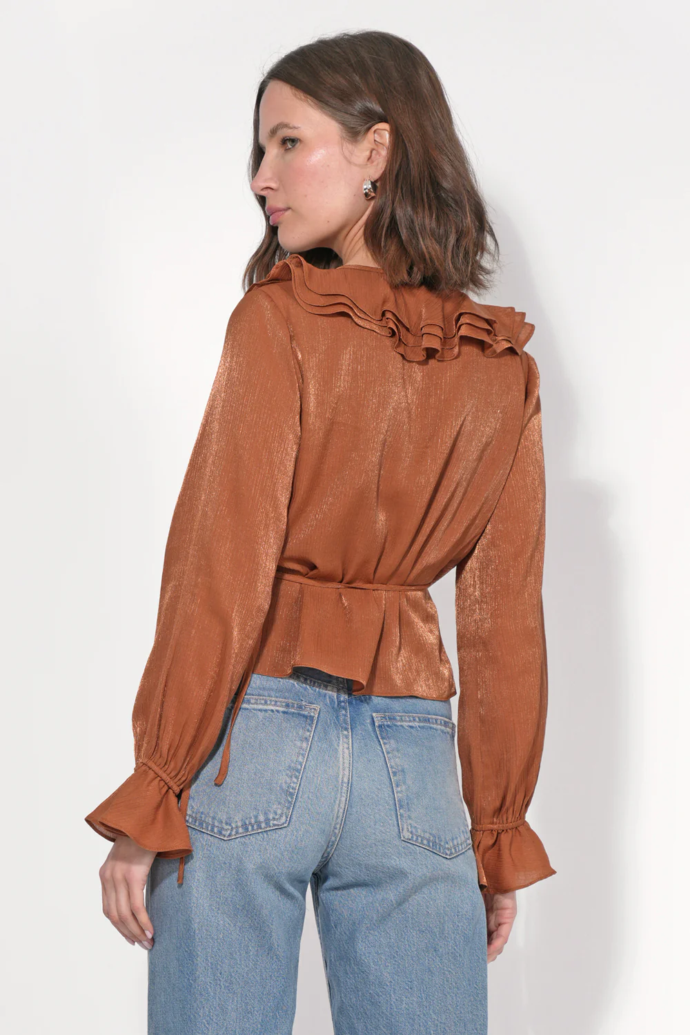Ayesha Ruffled Blouse - Image 3