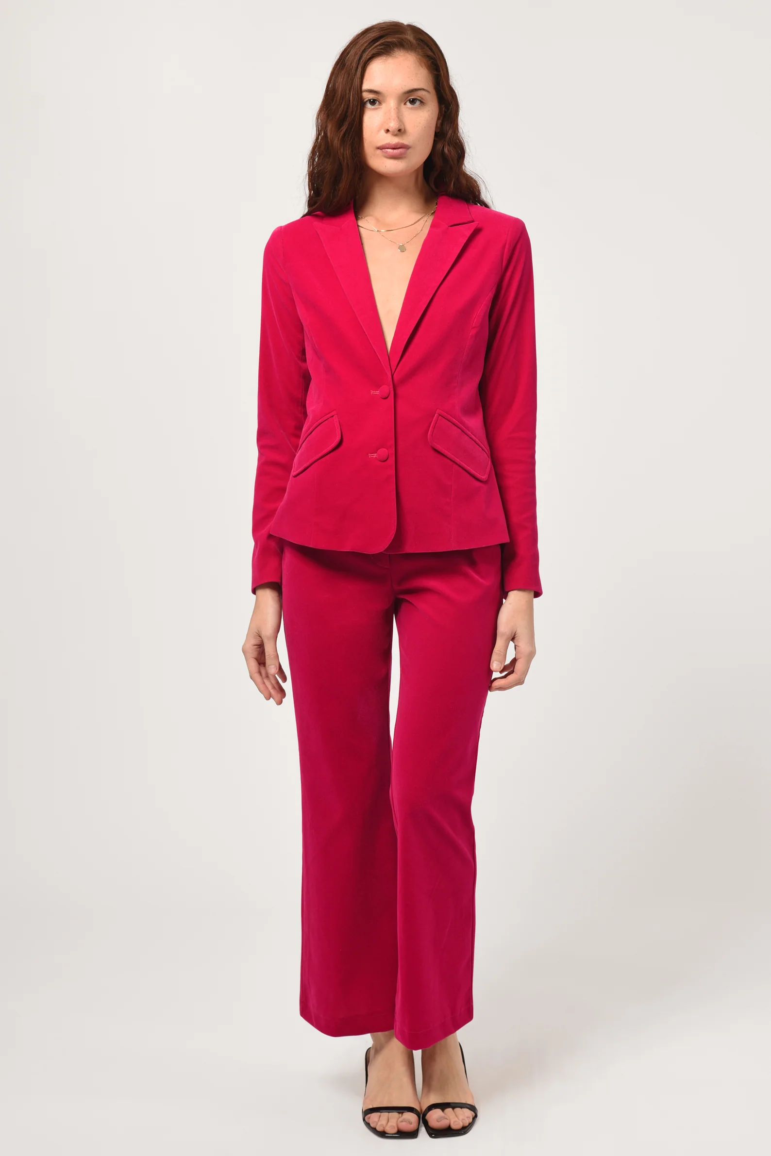 Bella Velvet Blazer - Image 3