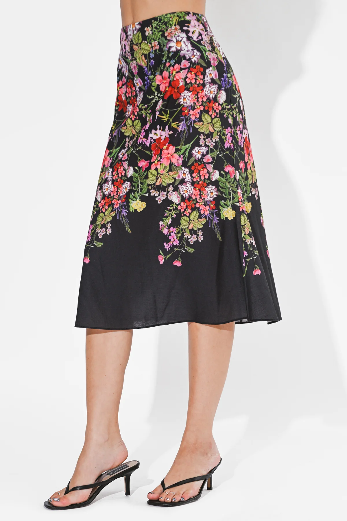 Belle Floral Print Skirt - Image 2