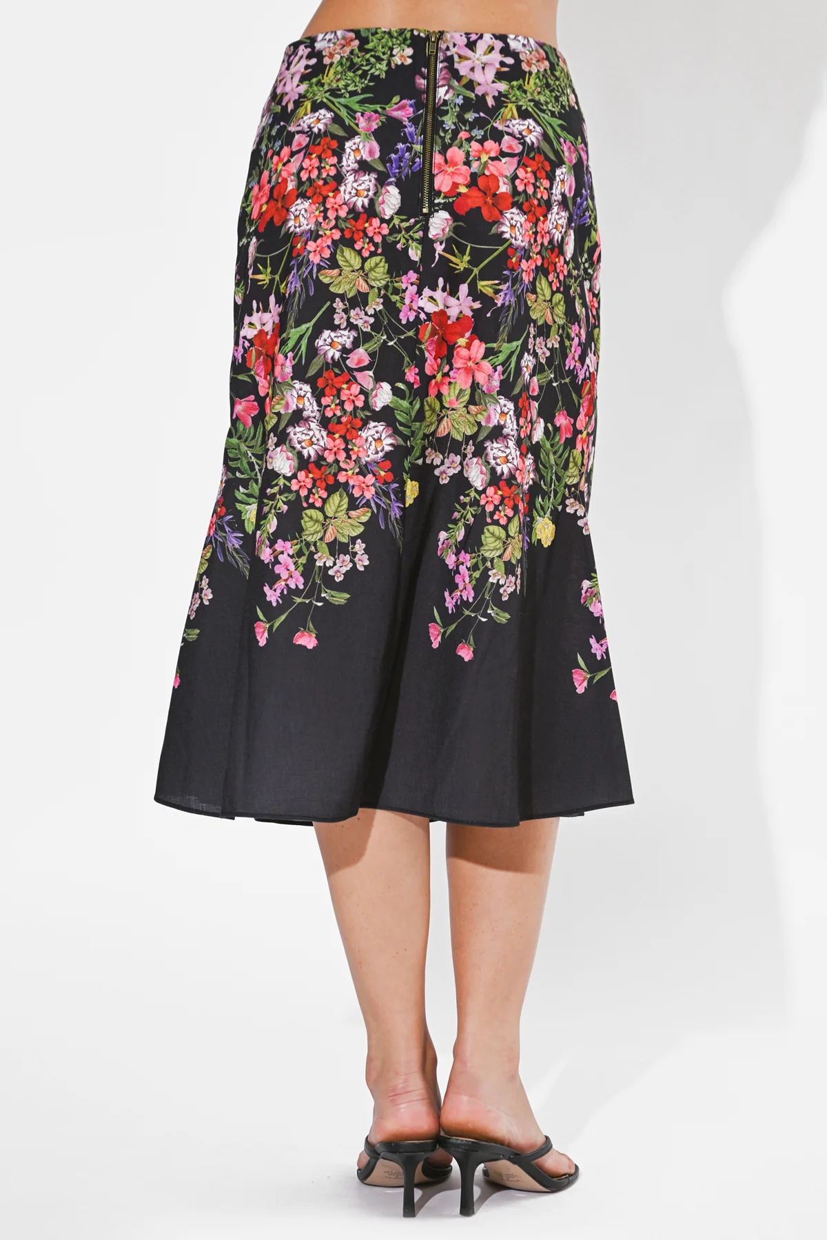 Belle Floral Print Skirt - Image 3