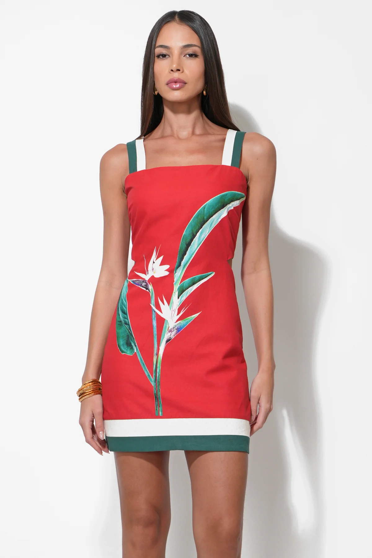 Birds of Paradise Mini Dress - Image 2