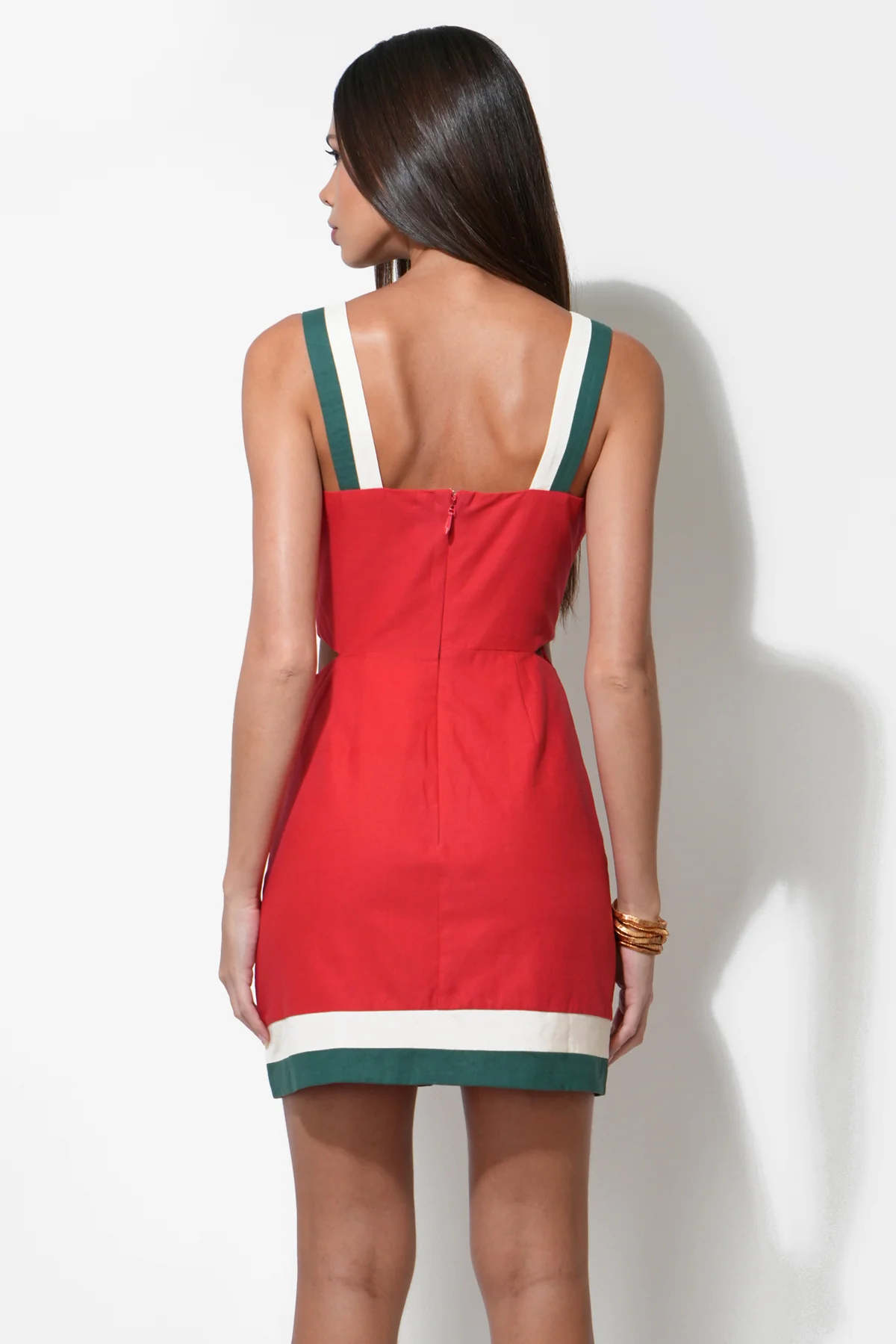 Birds of Paradise Mini Dress - Image 4