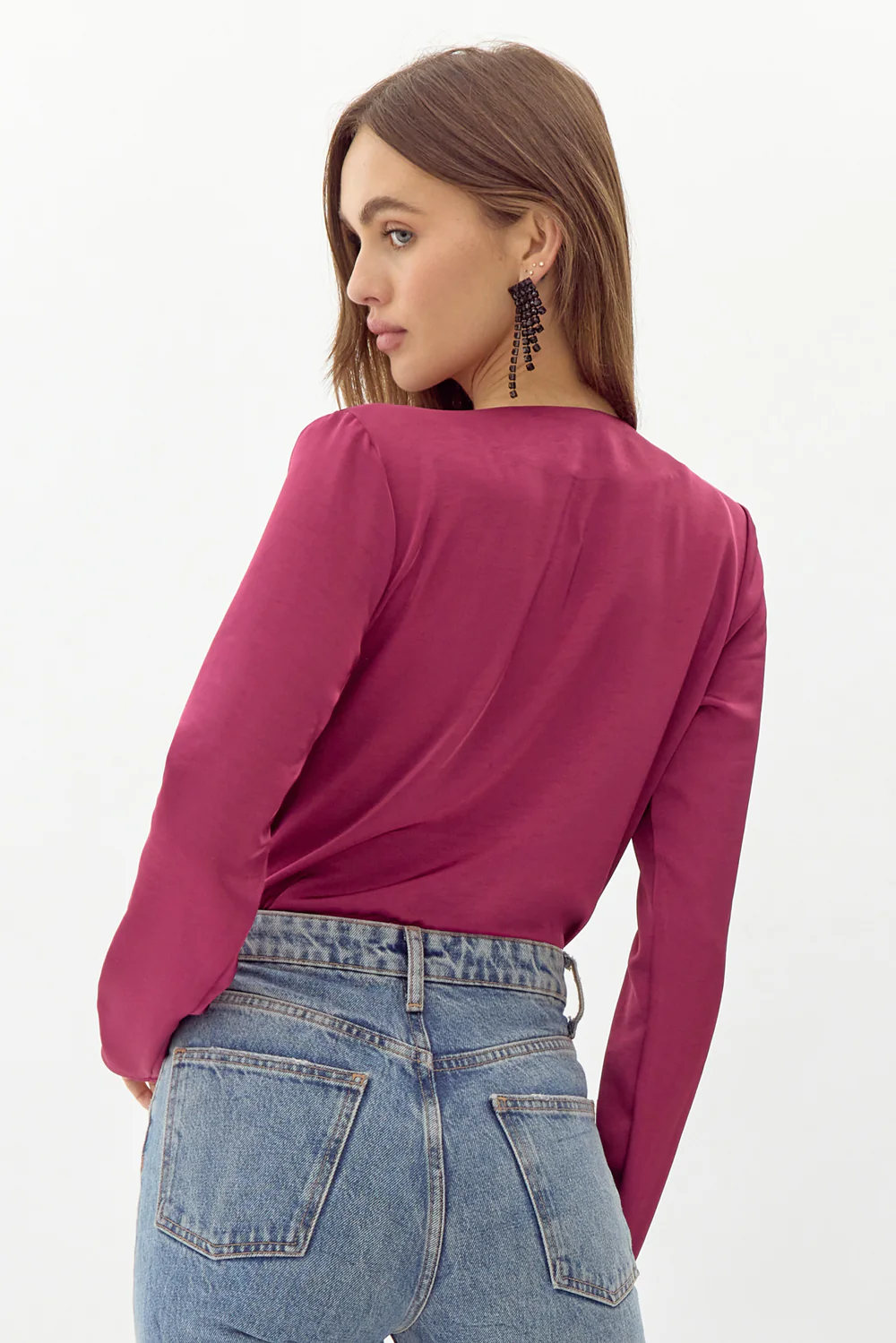 Cassidy Pleated Bodysuit - Image 4