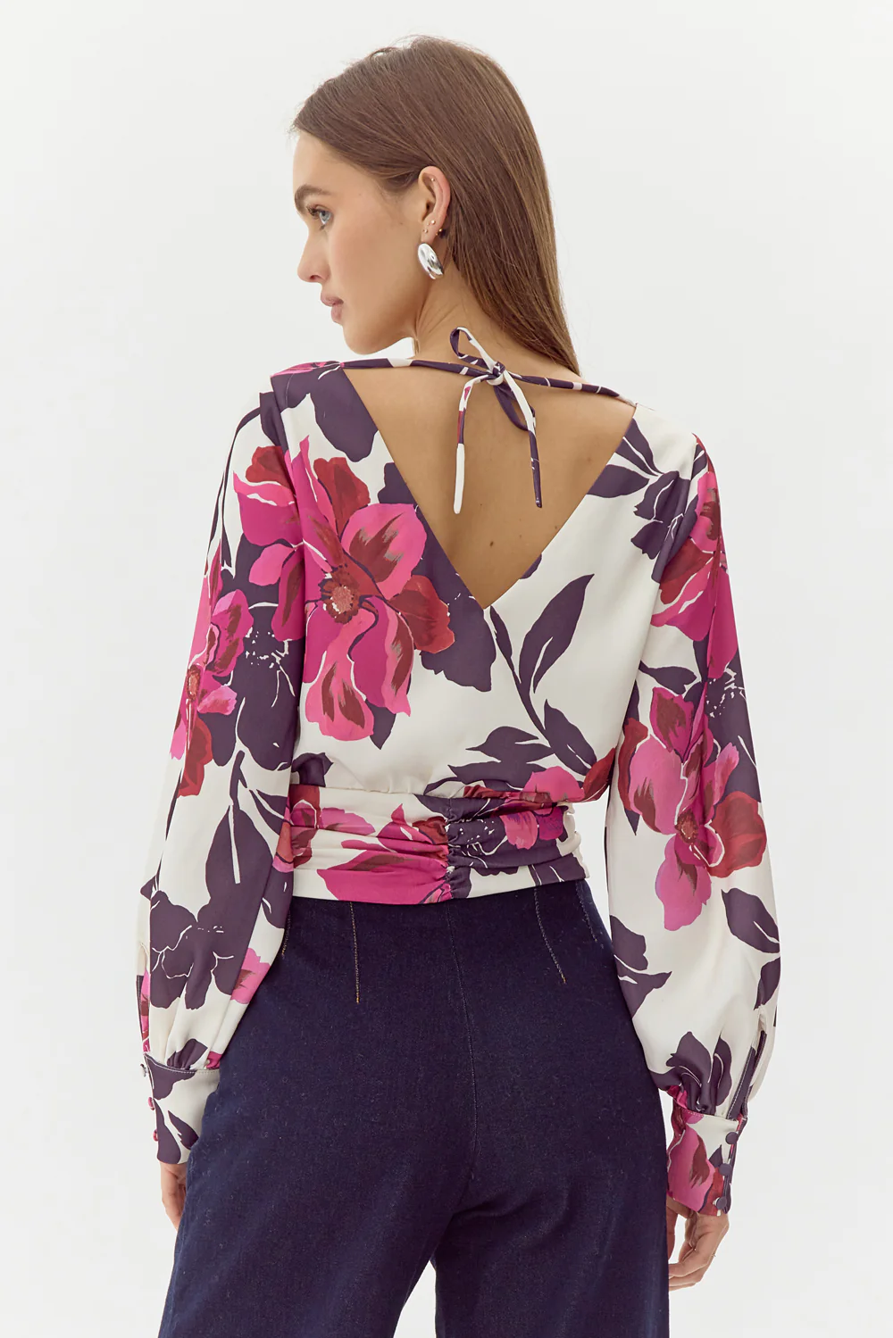 Charlene Smock Waist Blouse - Image 3