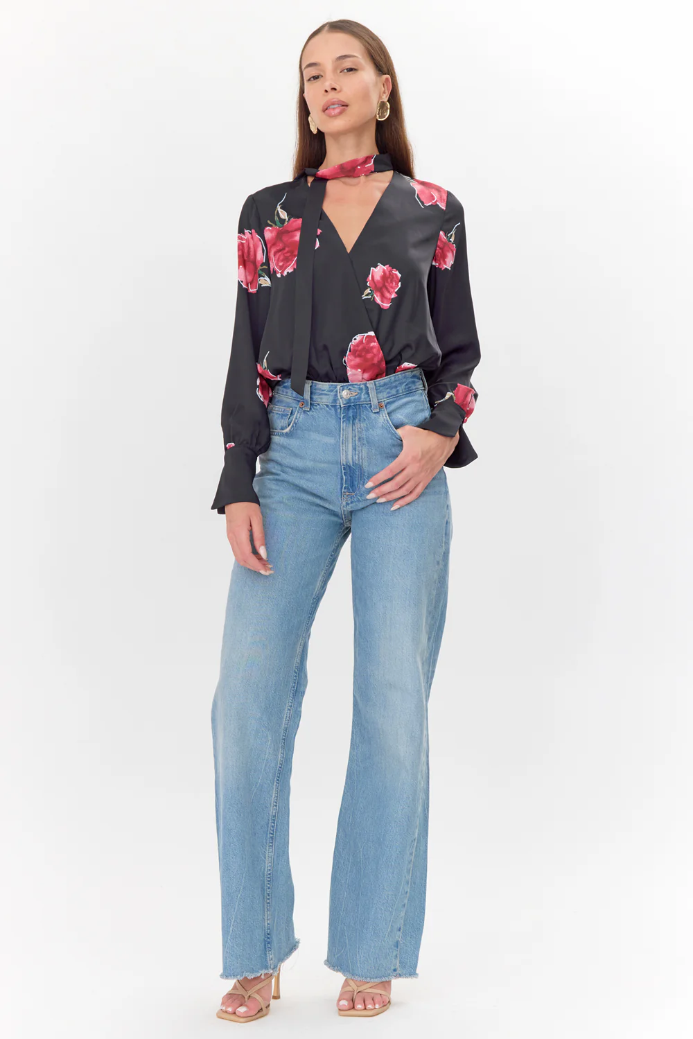 Mary Tie Neck Bodysuit - Image 5