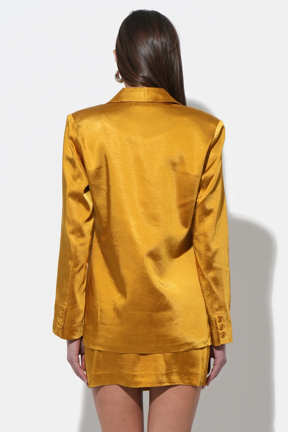 Delilah Satin Blazer - Image 4
