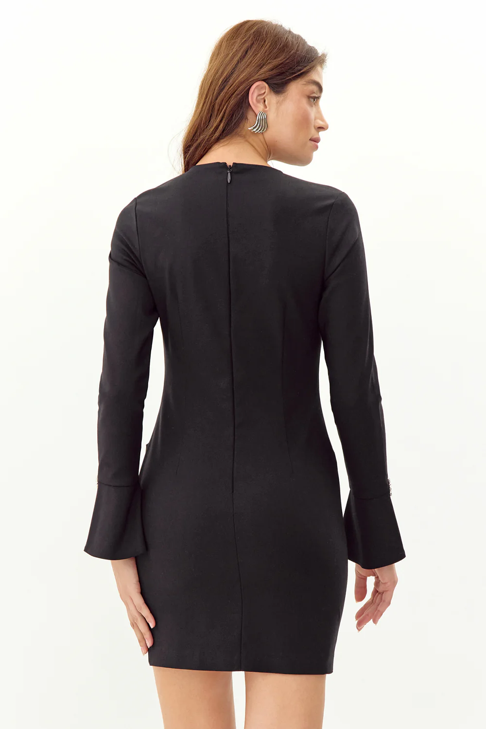 Carmelia Rhinestone Cuff Mini Dress - Image 4