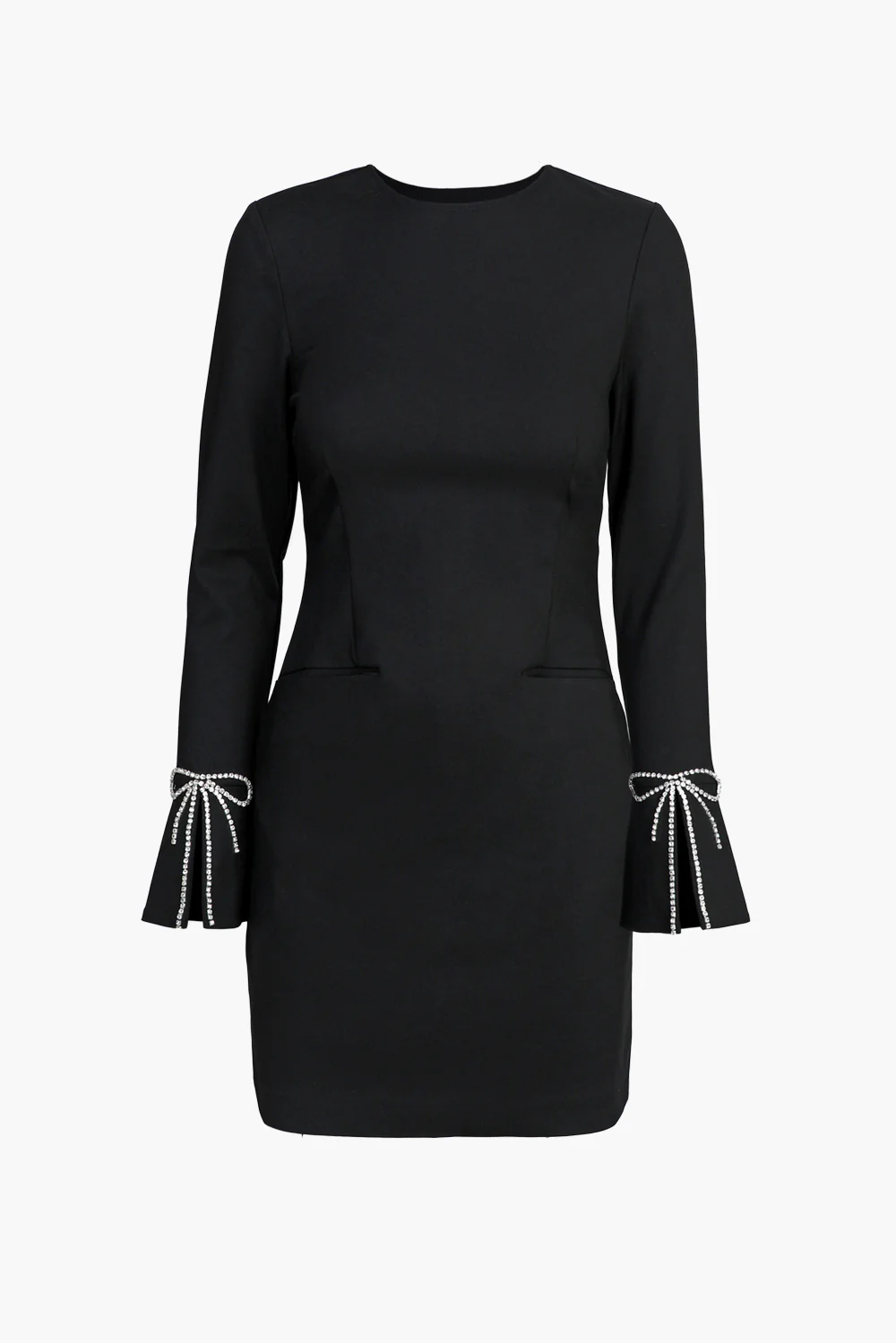 Carmelia Rhinestone Cuff Mini Dress - Image 6