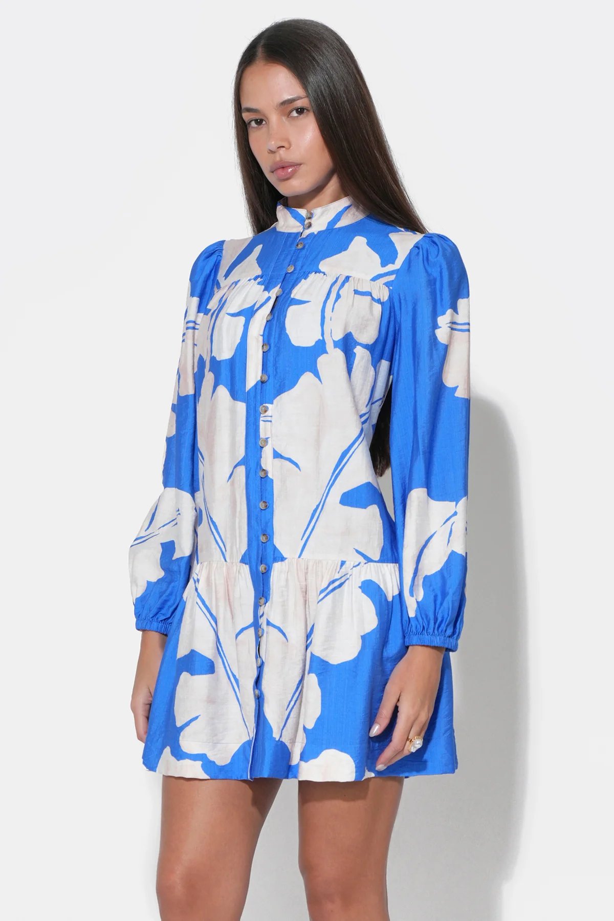 Ella Long Sleeve Mini Dress - Image 2
