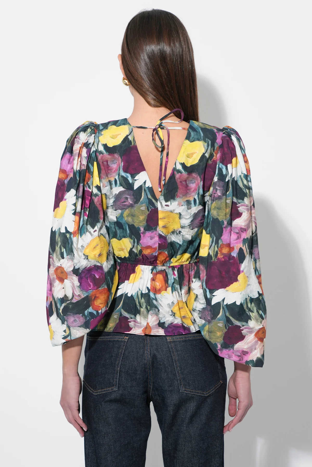 Esmarie Peplum Blouse - Image 3
