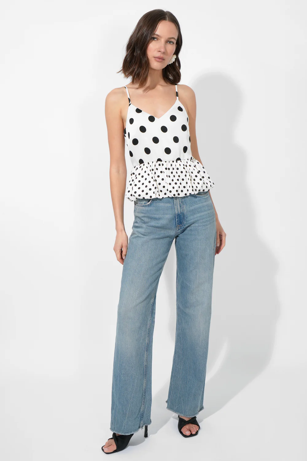 Estella Polka Dot Balloon Top - Image 5