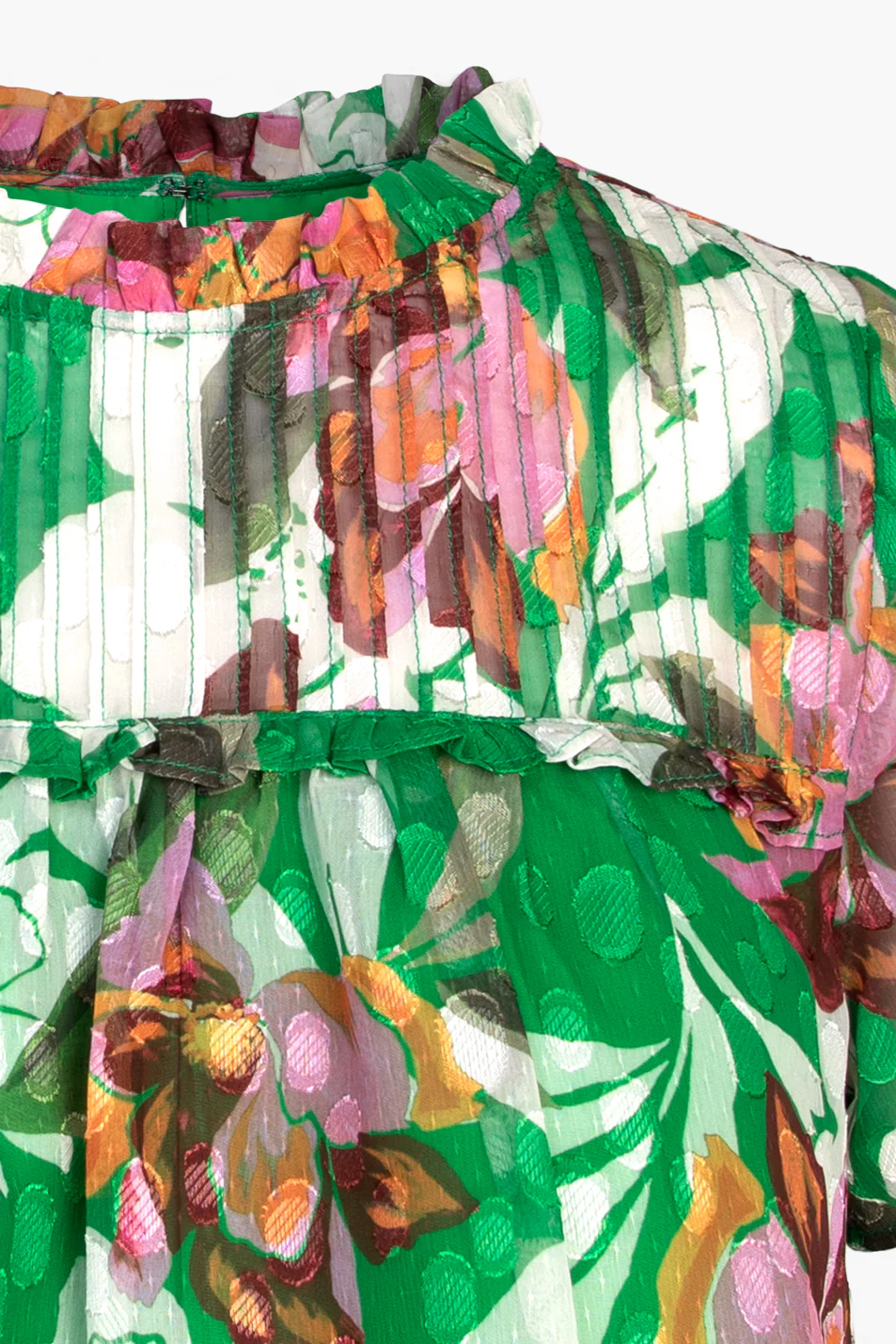 Geri Jacquard Blouse - Image 5