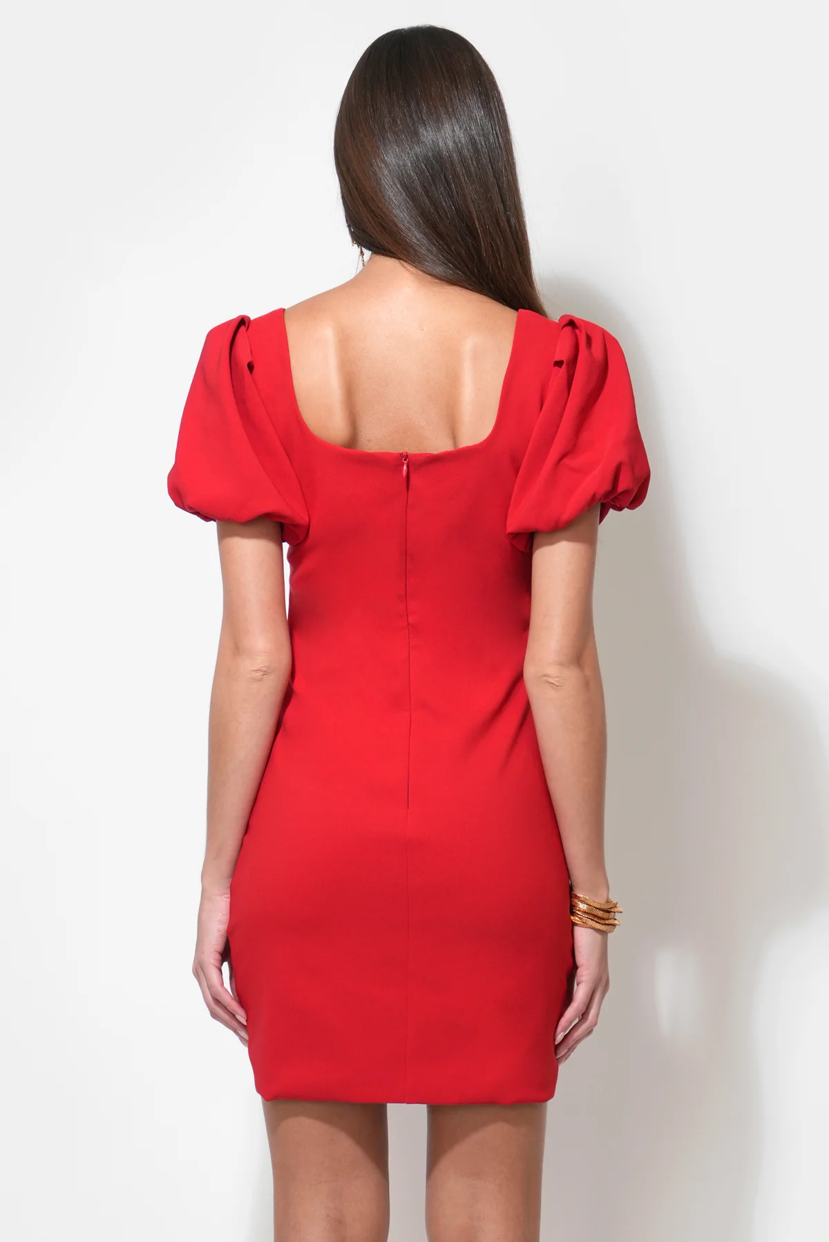 Hadley Bubble Sleeve Mini Dress - Image 2