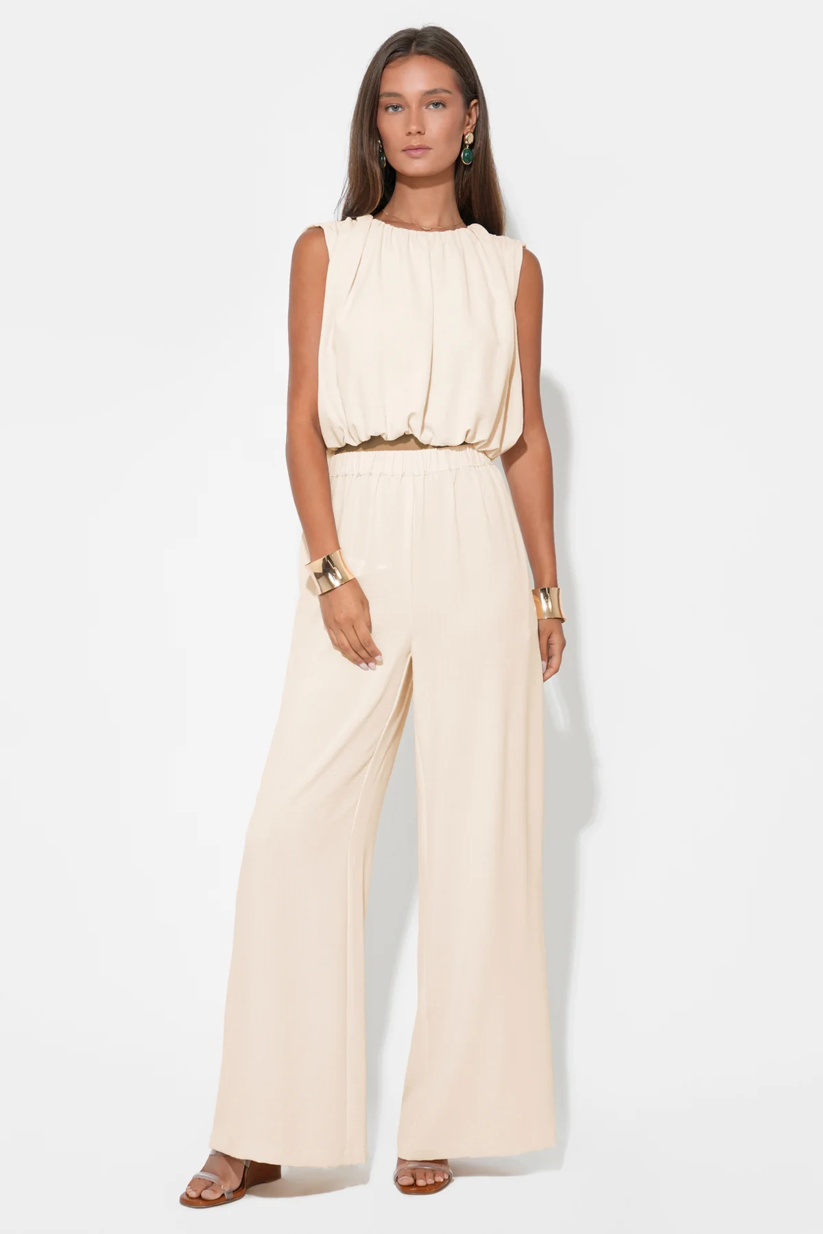 Hailey Bubble Textured Satin Top - Image 5