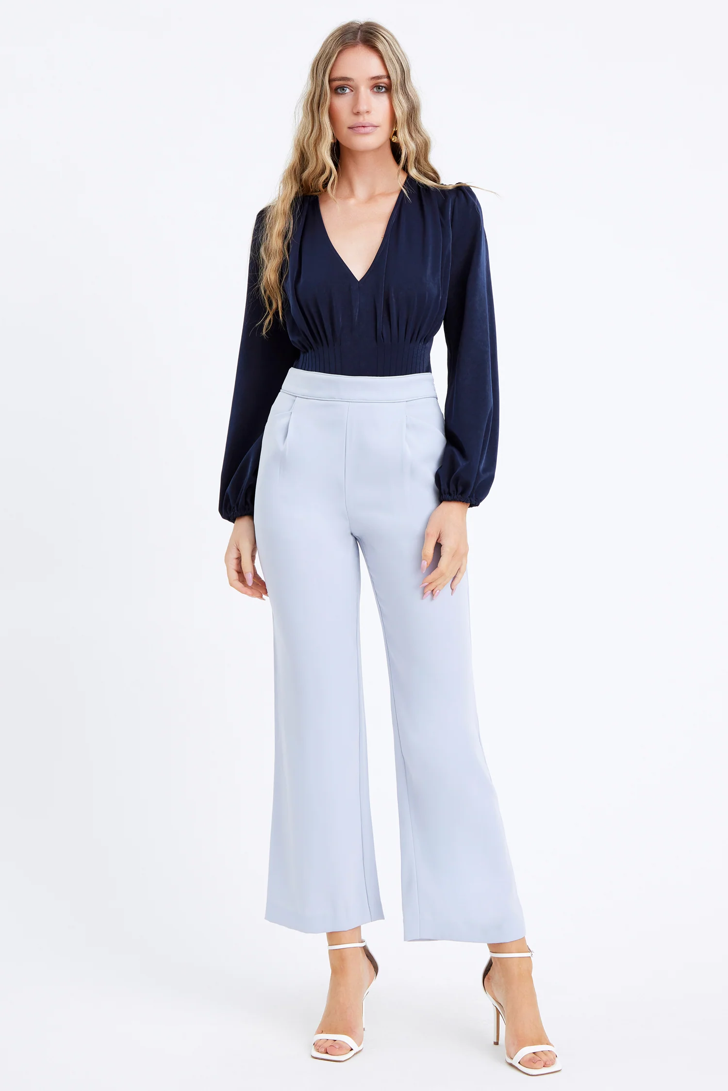 Johanna Pintucked Bodysuit - Image 3