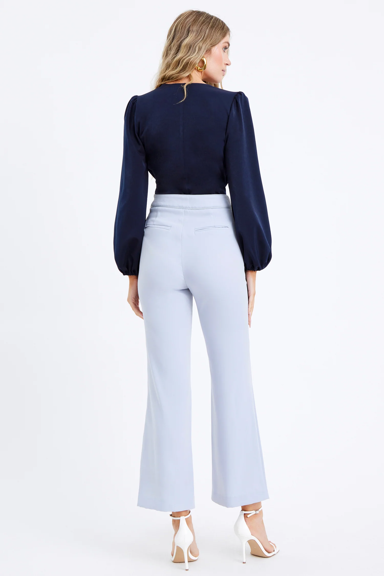 Joyci Wide Leg Trousers - Image 4