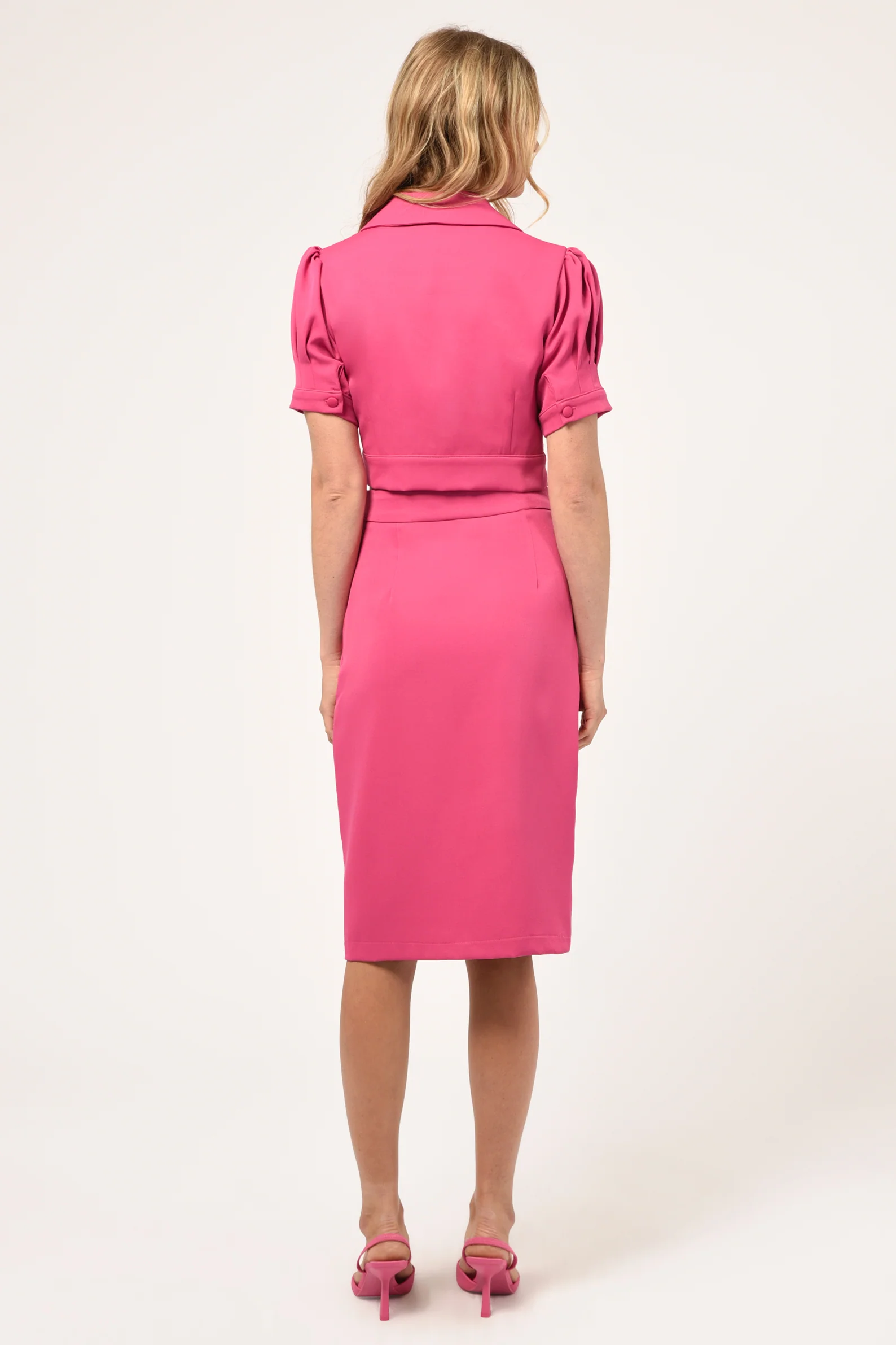 Karla High Waist Pencil Skirt - Image 5