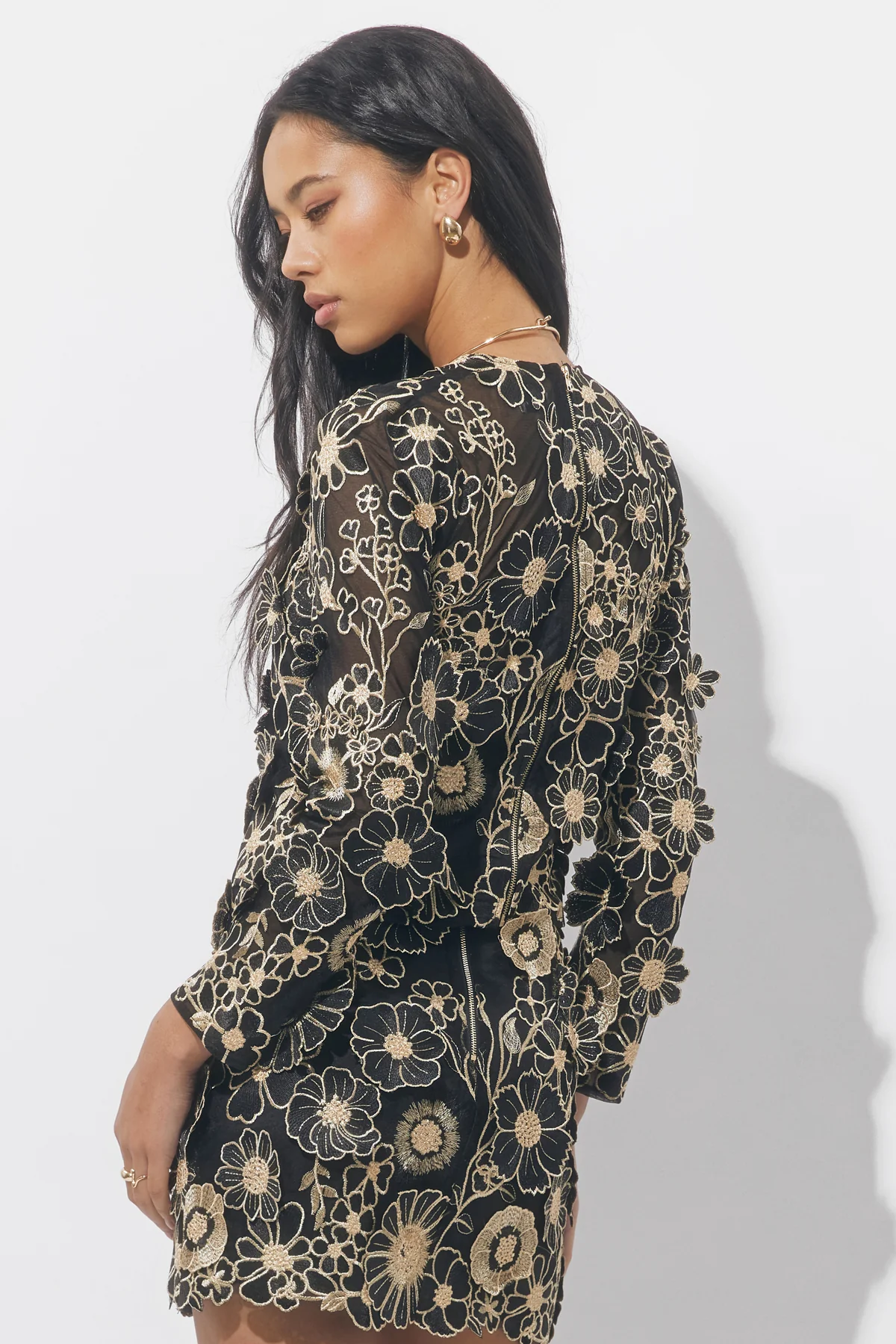 Kaylen 3D Lace Blouse - Image 2