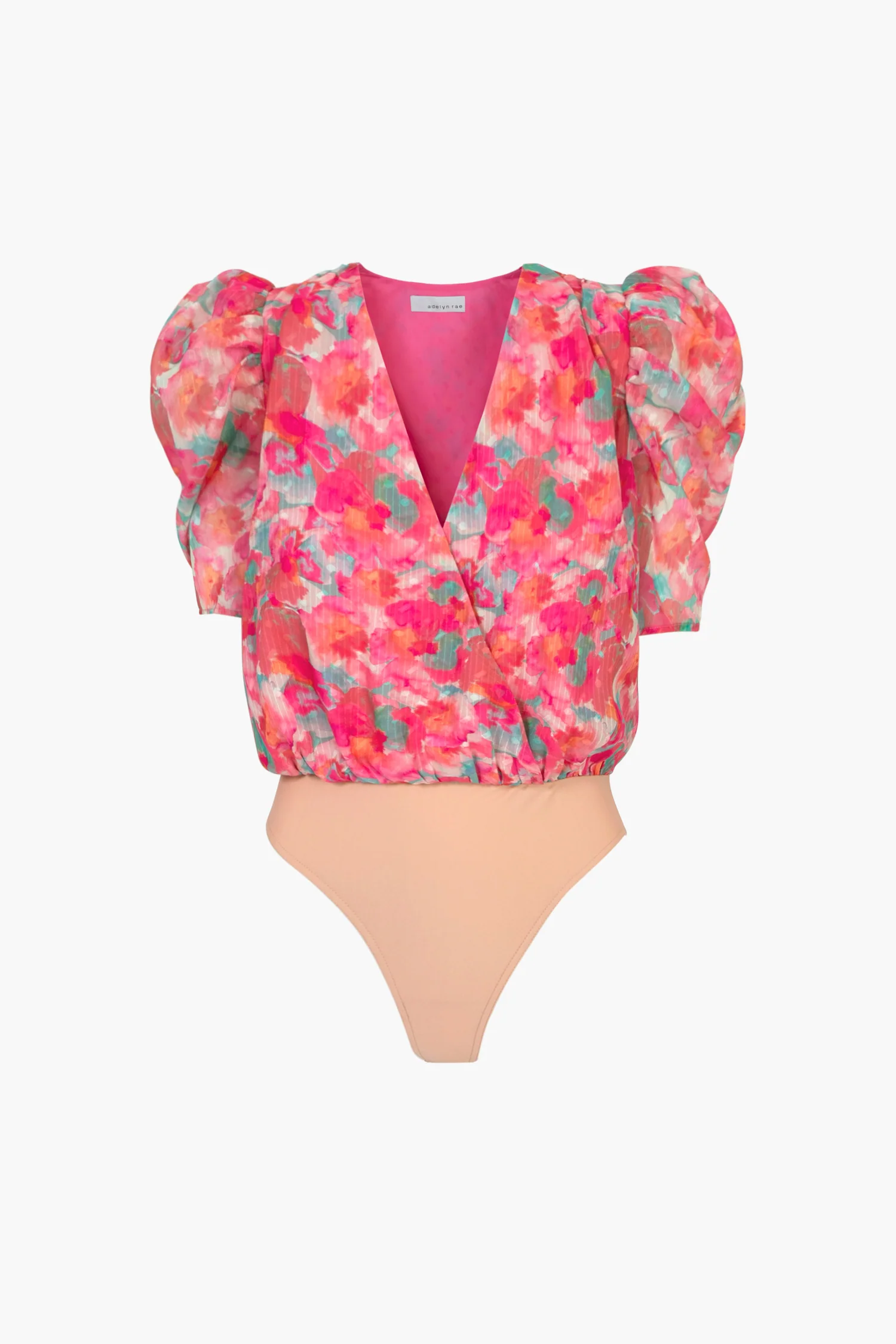 Kiara Chiffon Puff Sleeve Bodysuit - Image 4
