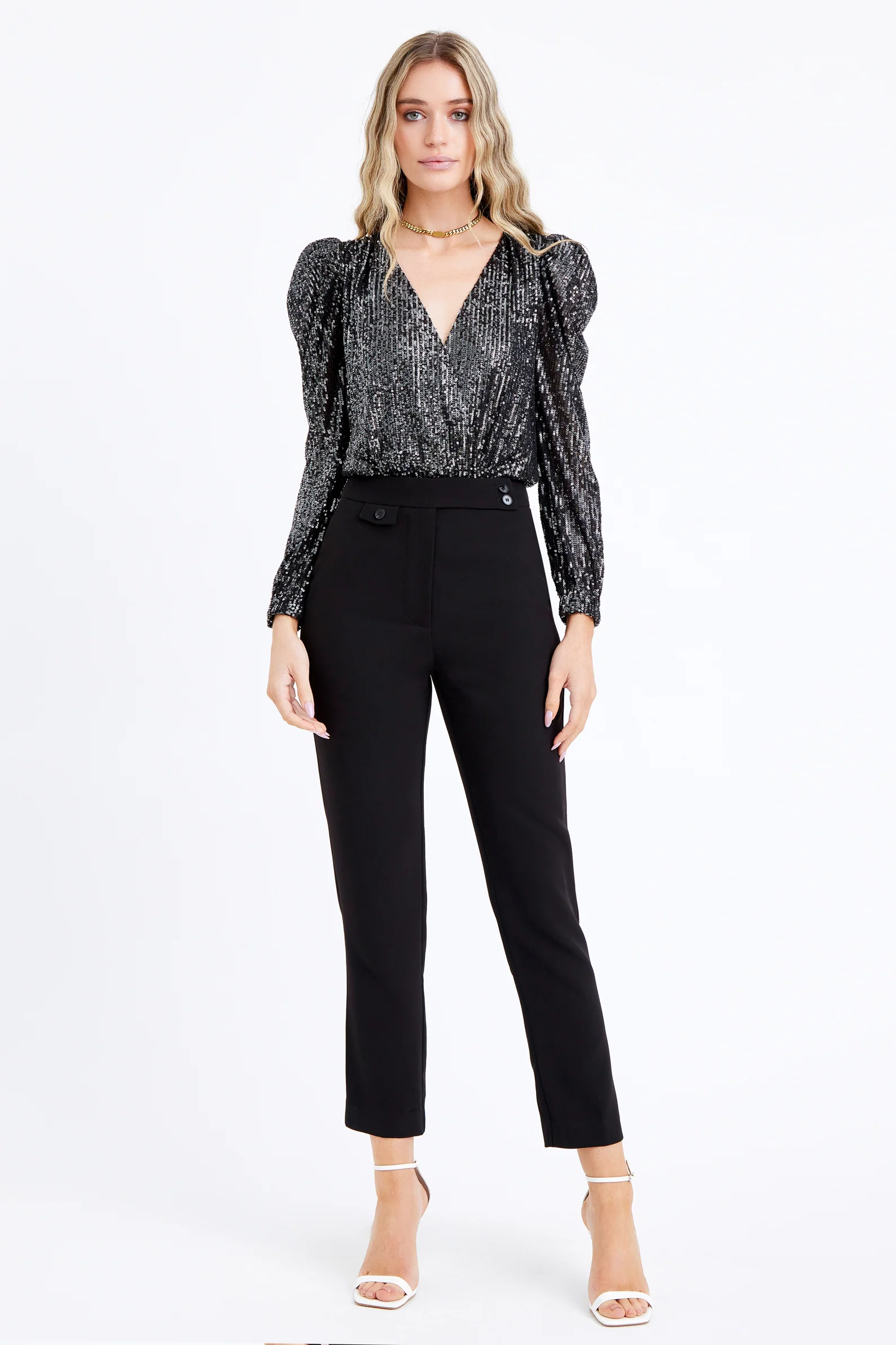 Lala Sequins Bodysuit - Image 4