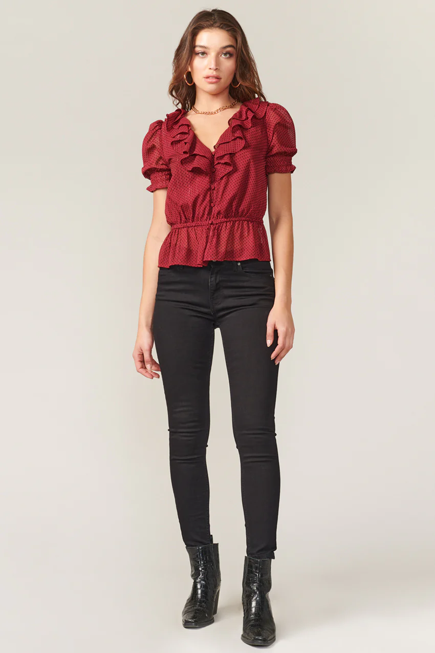 Larissa Polkadot Blouse - Image 3