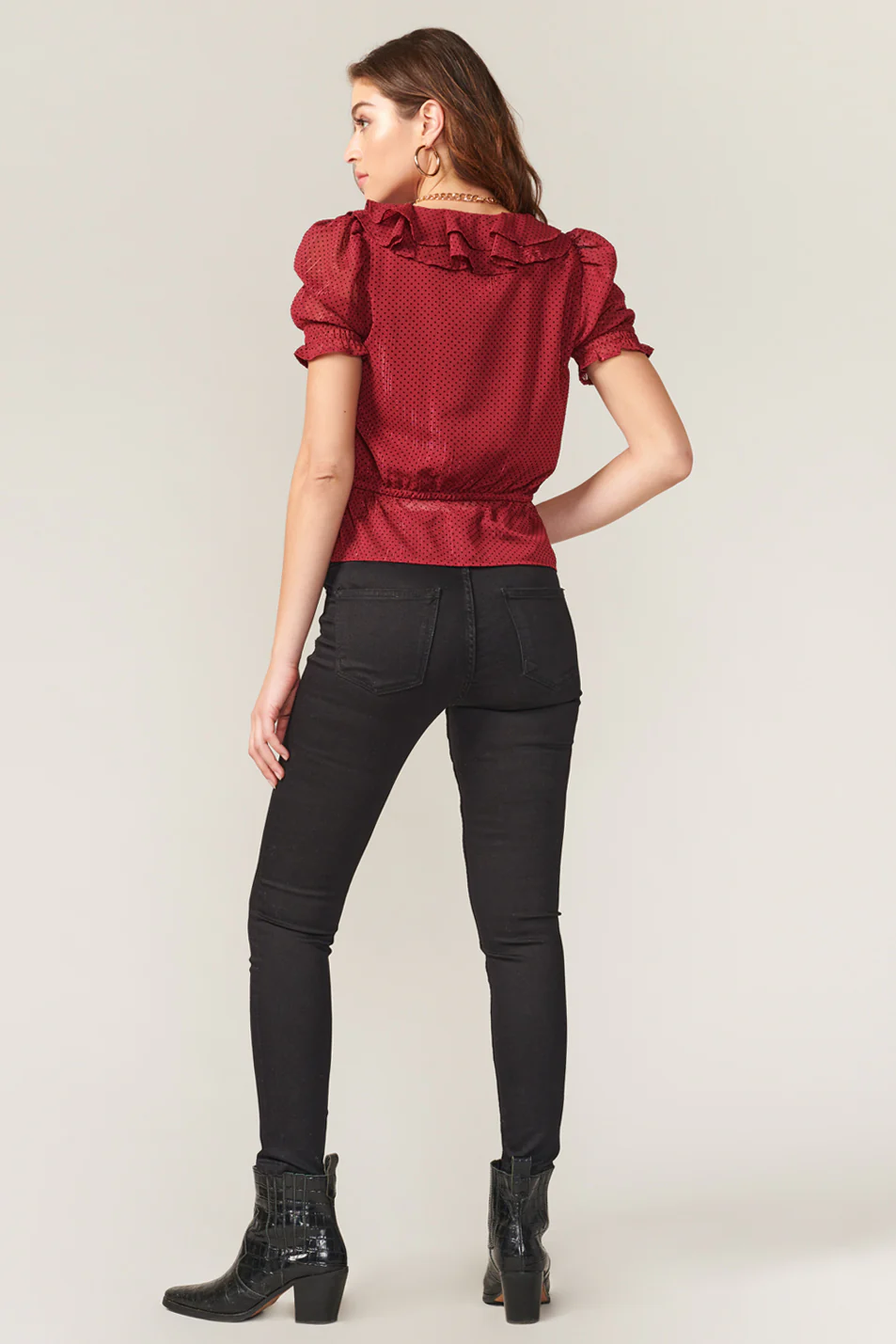 Larissa Polkadot Blouse - Image 4