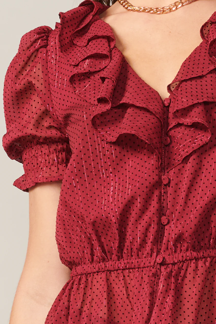 Larissa Polkadot Blouse - Image 5