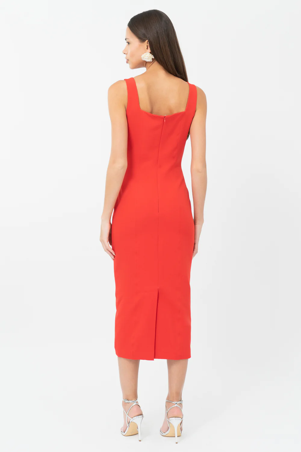 Leigh Wave Bodycon Midi Dress - Image 3