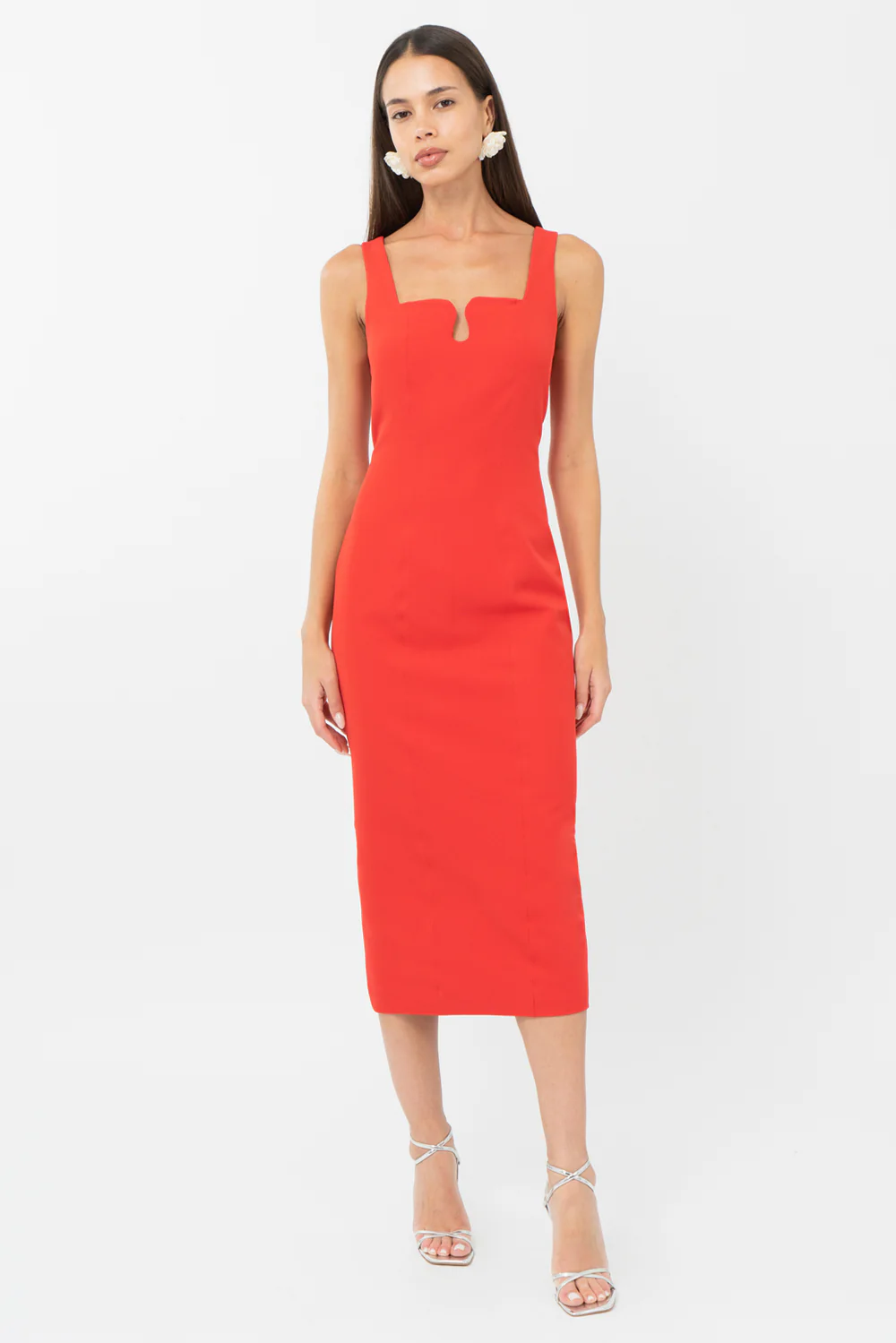 Leigh Wave Bodycon Midi Dress - Image 4