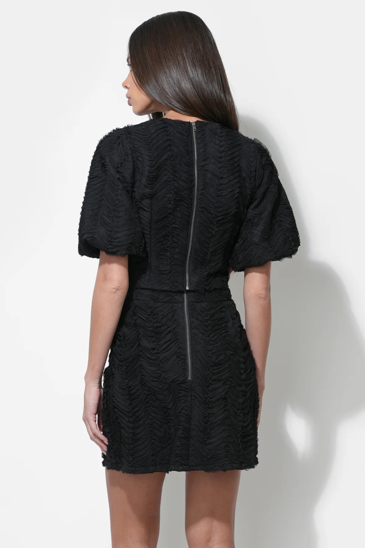 Lilah Textured Mini Skirt - Image 4