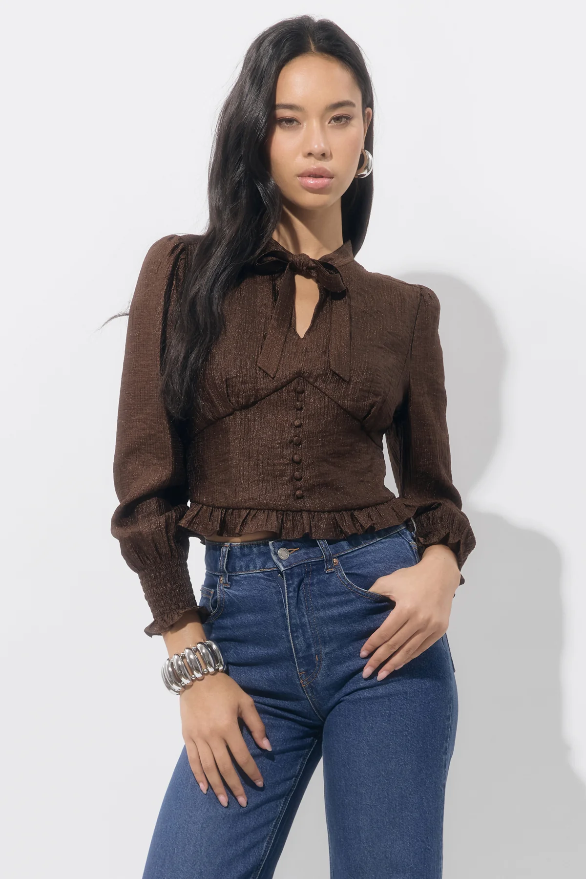 Lucy Bow Blouse