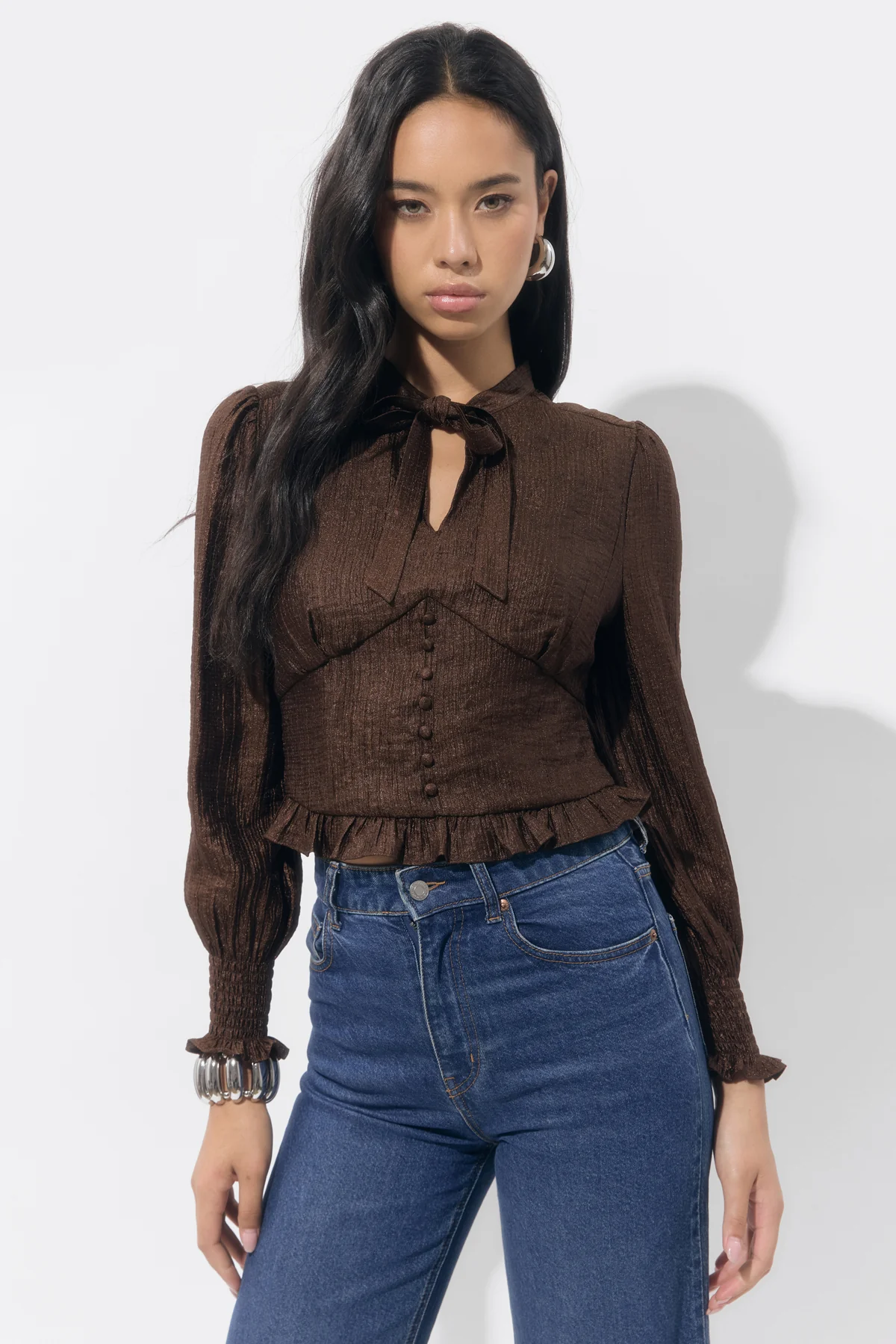 Lucy Bow Blouse - Image 2