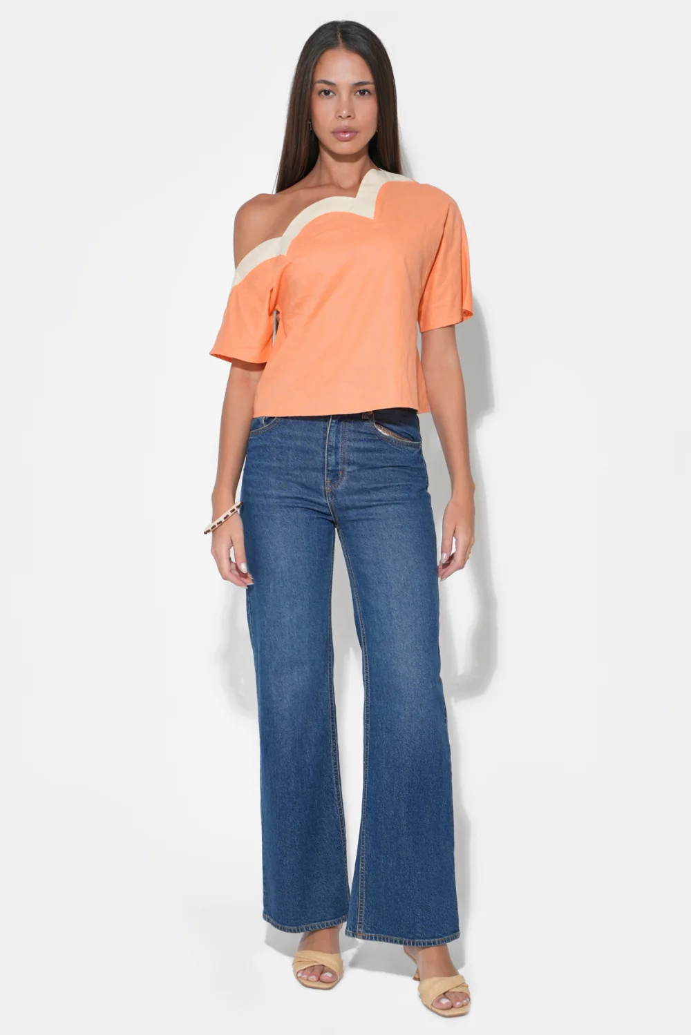 Madeline Off The Shoulder Scalloped Top - Image 4