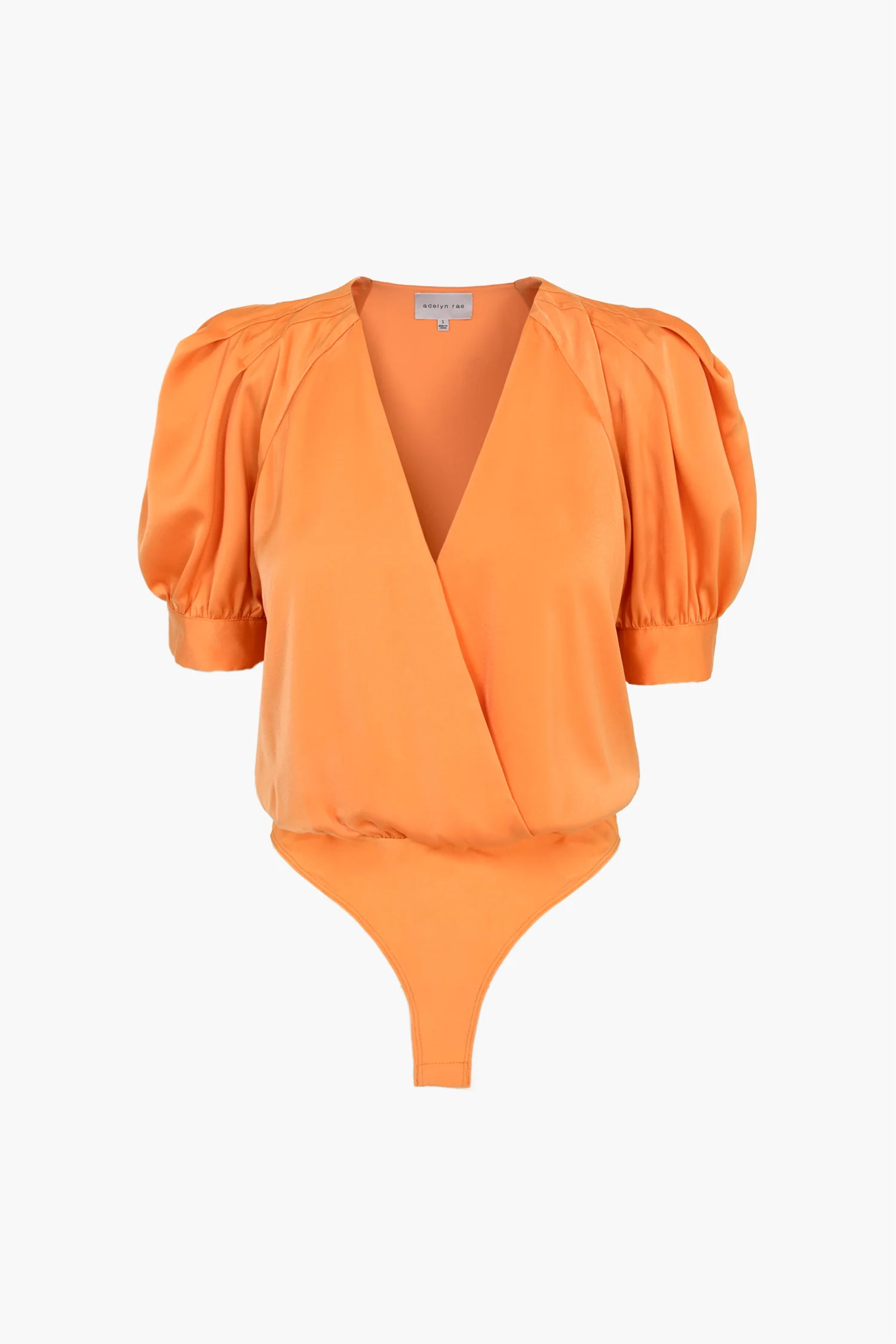 Mae Pleated Puff Sleeve Bodysuit - Image 4