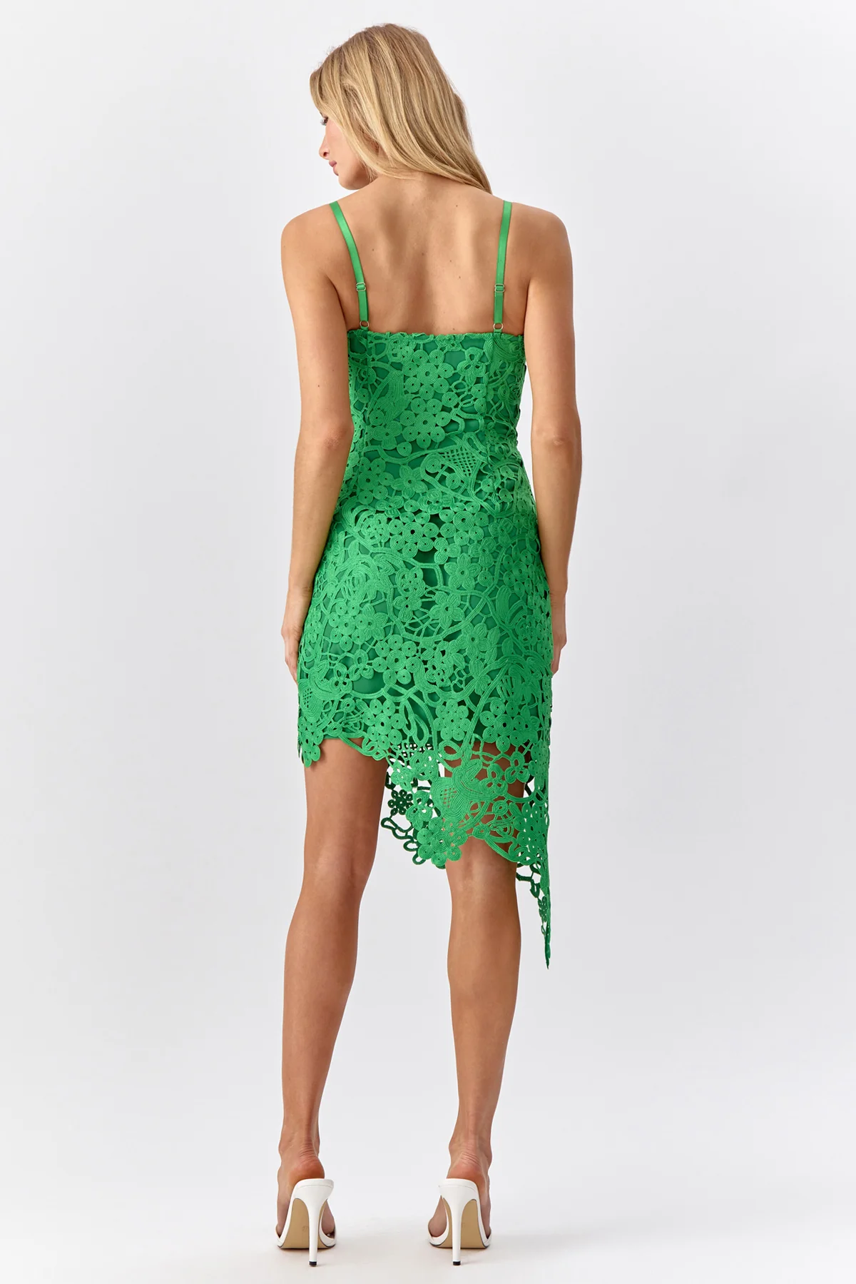 Monica Crochet Lace Dress - Image 4