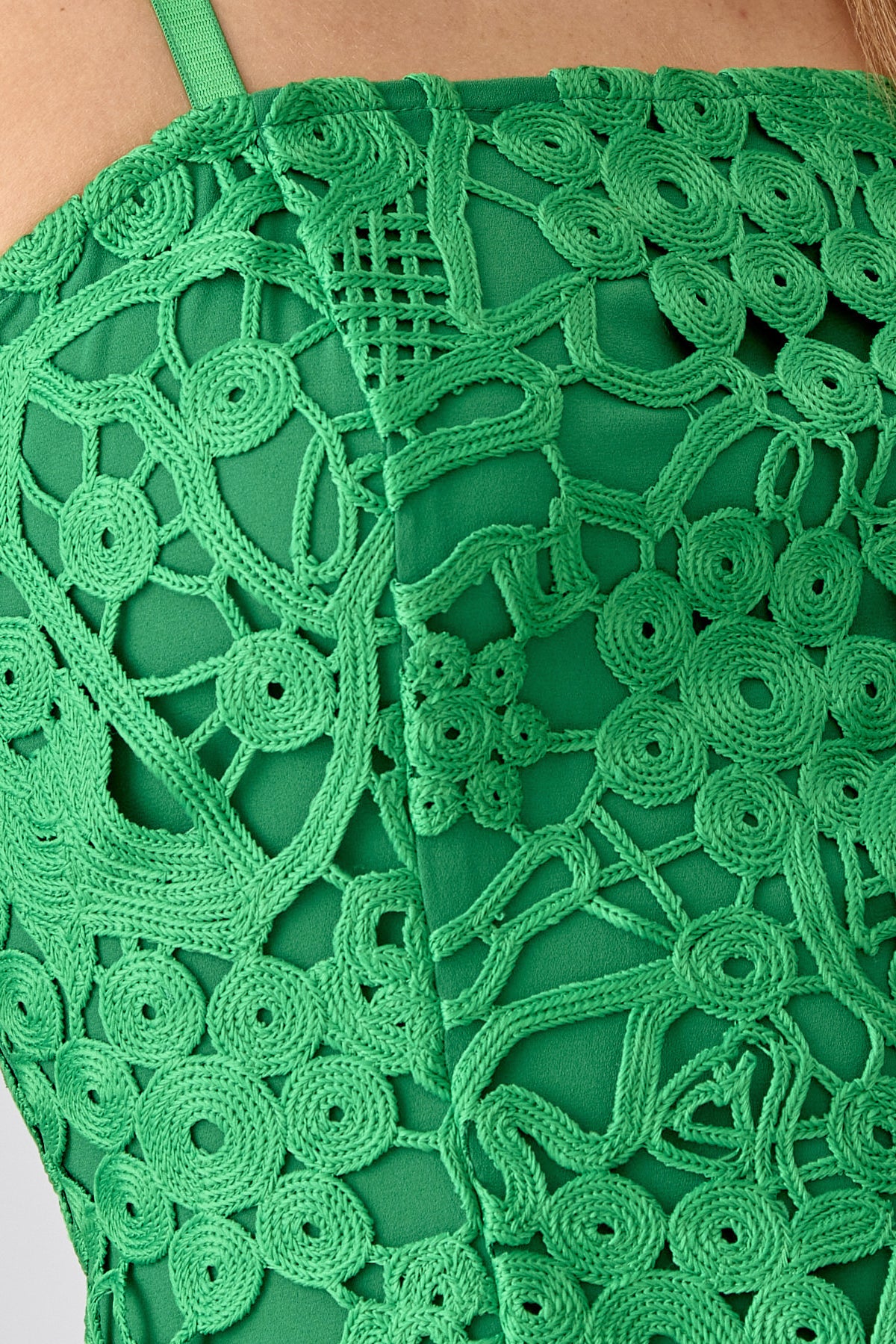 Monica Crochet Lace Dress - Image 7