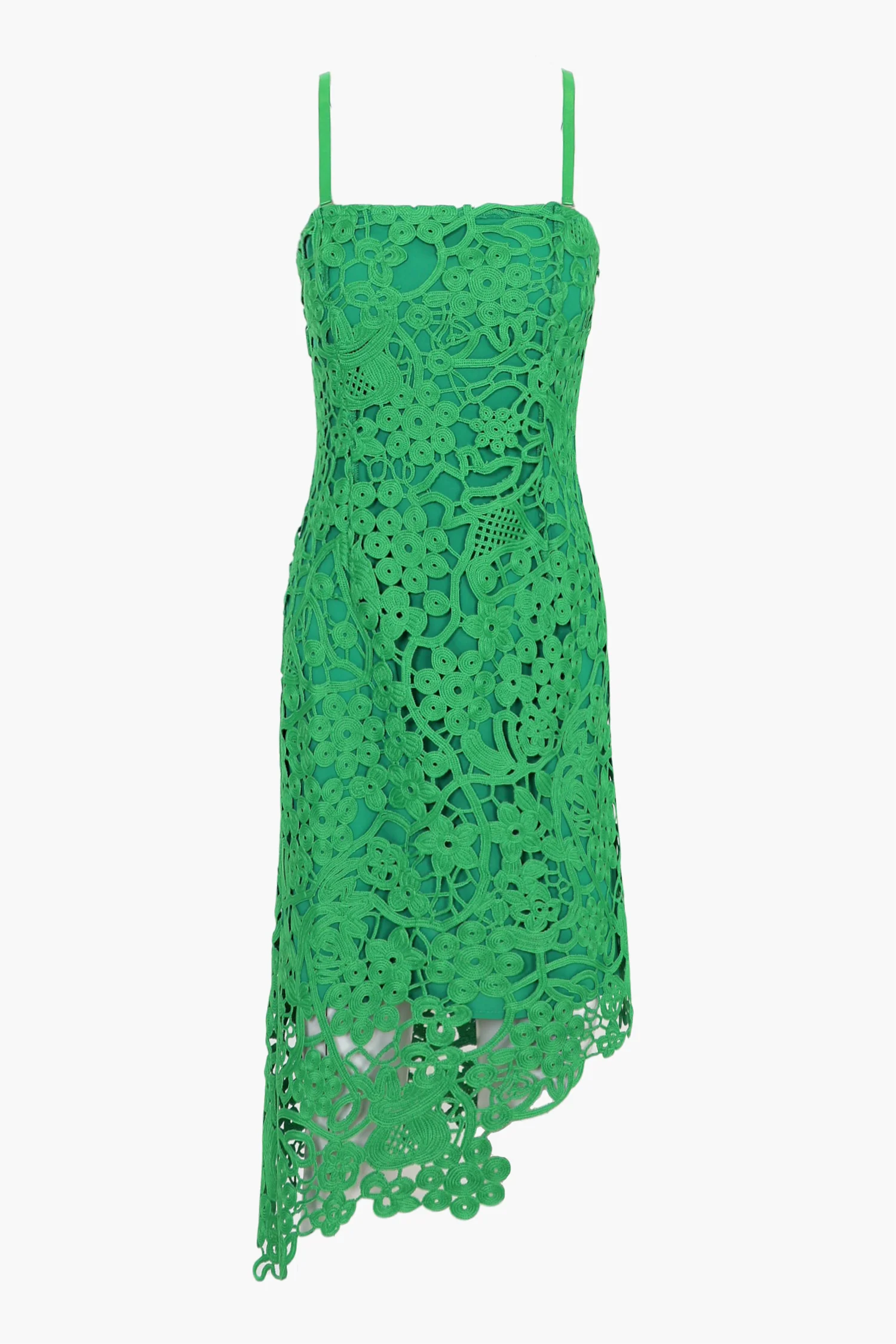 Monica Crochet Lace Dress - Image 9