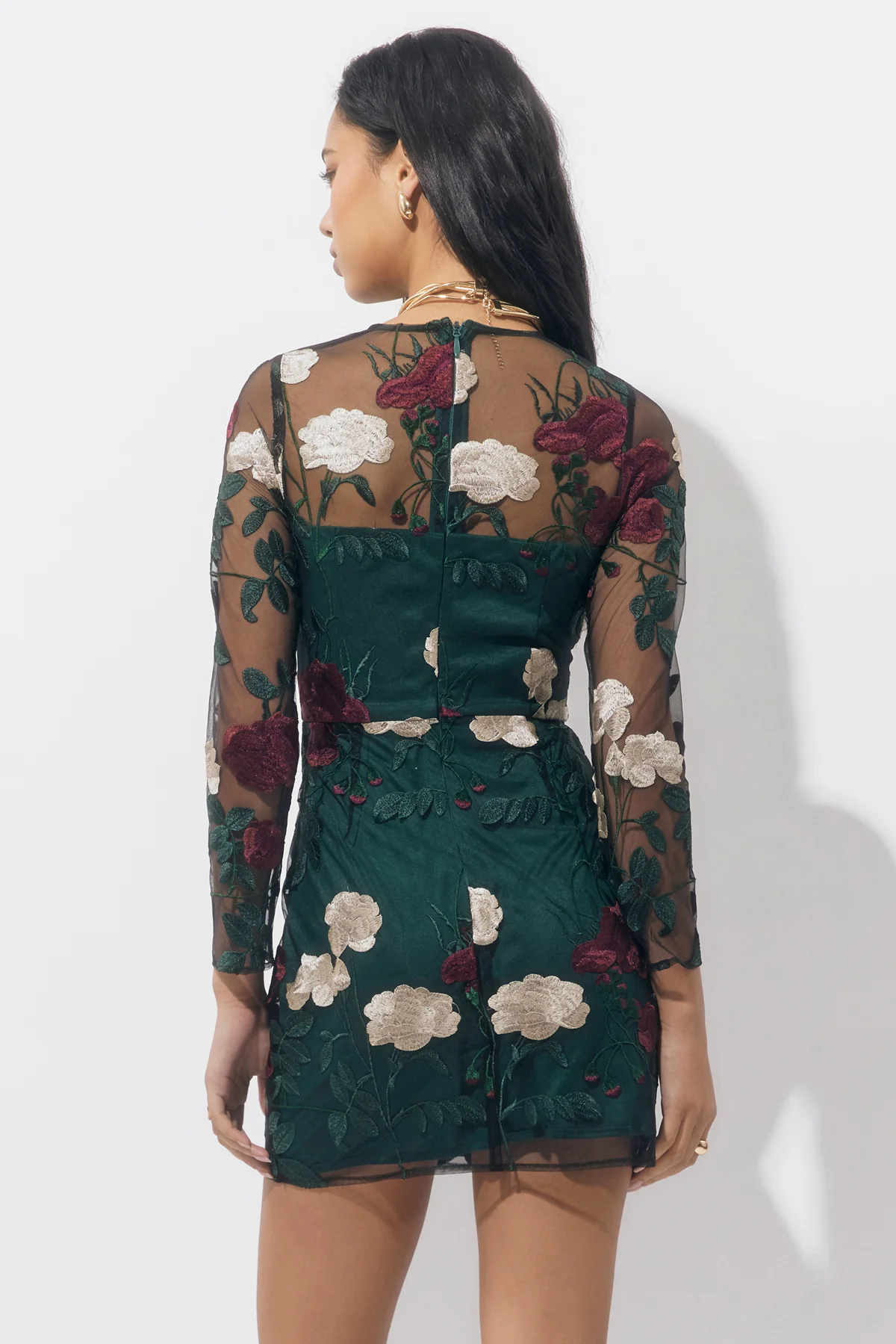 Noia Embroiled Mini Dress - Image 2