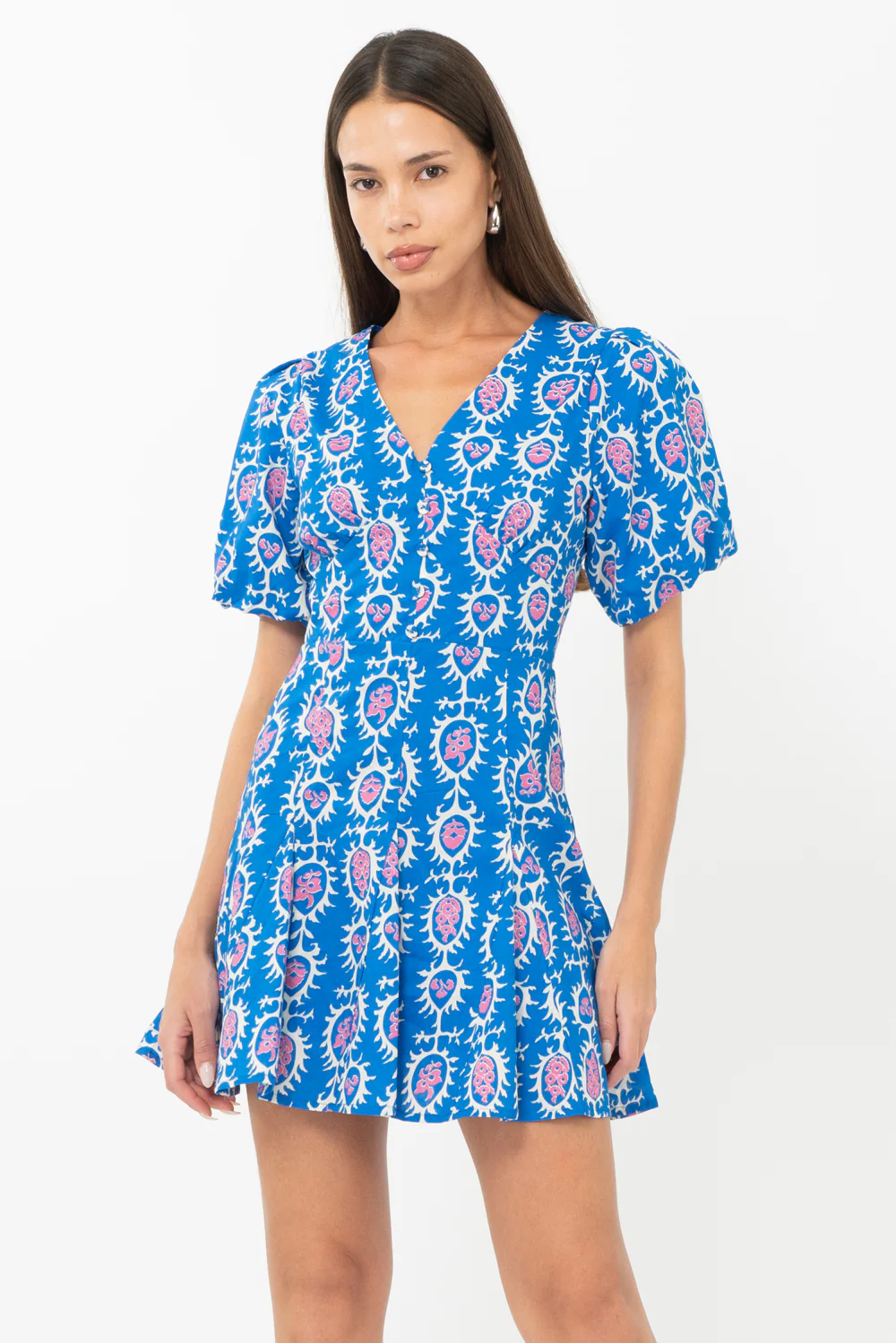 Oslo Printed Mini Dress - Image 2