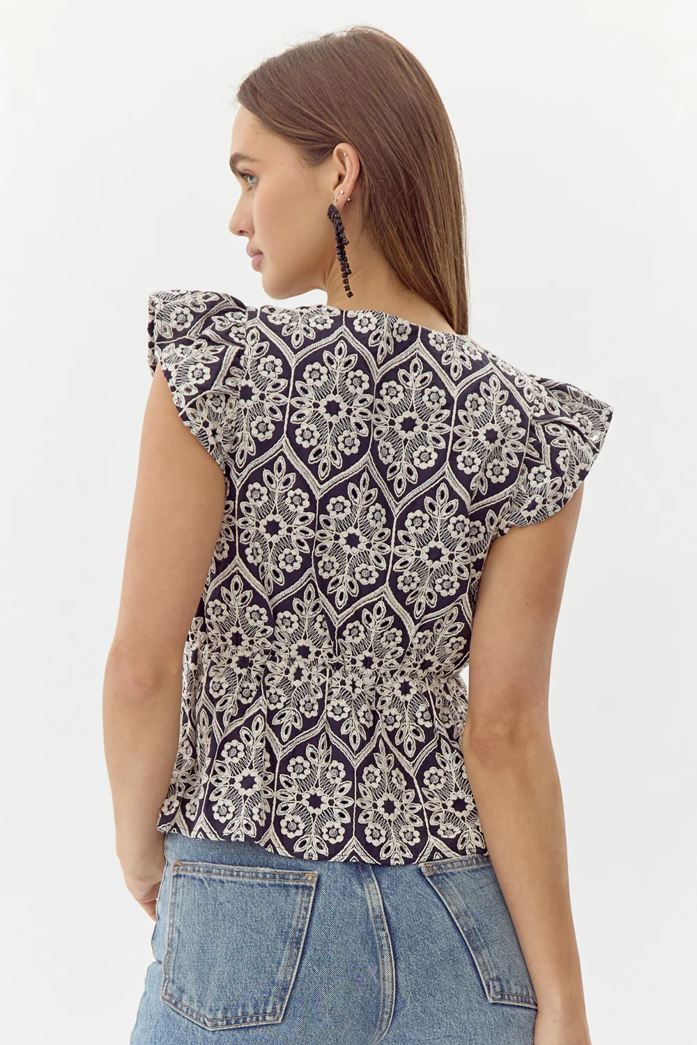 Seriana Embroidered Top - Image 2