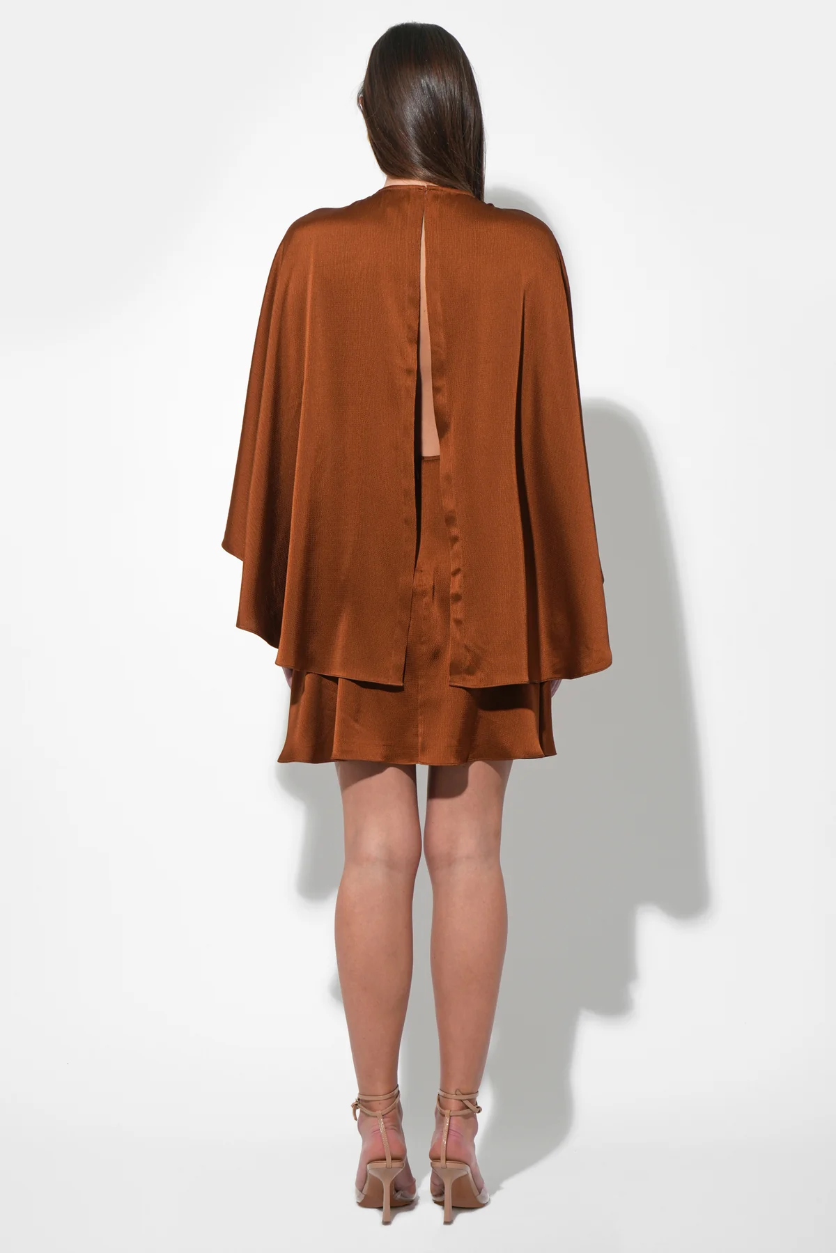Soraia Cape Mini Dress - Image 4