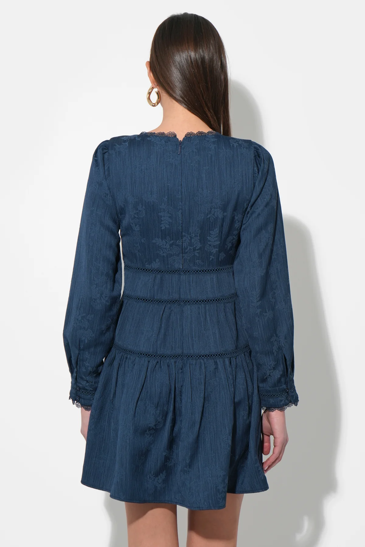 Twila Sweetheart Neck Mini Dress - Image 3